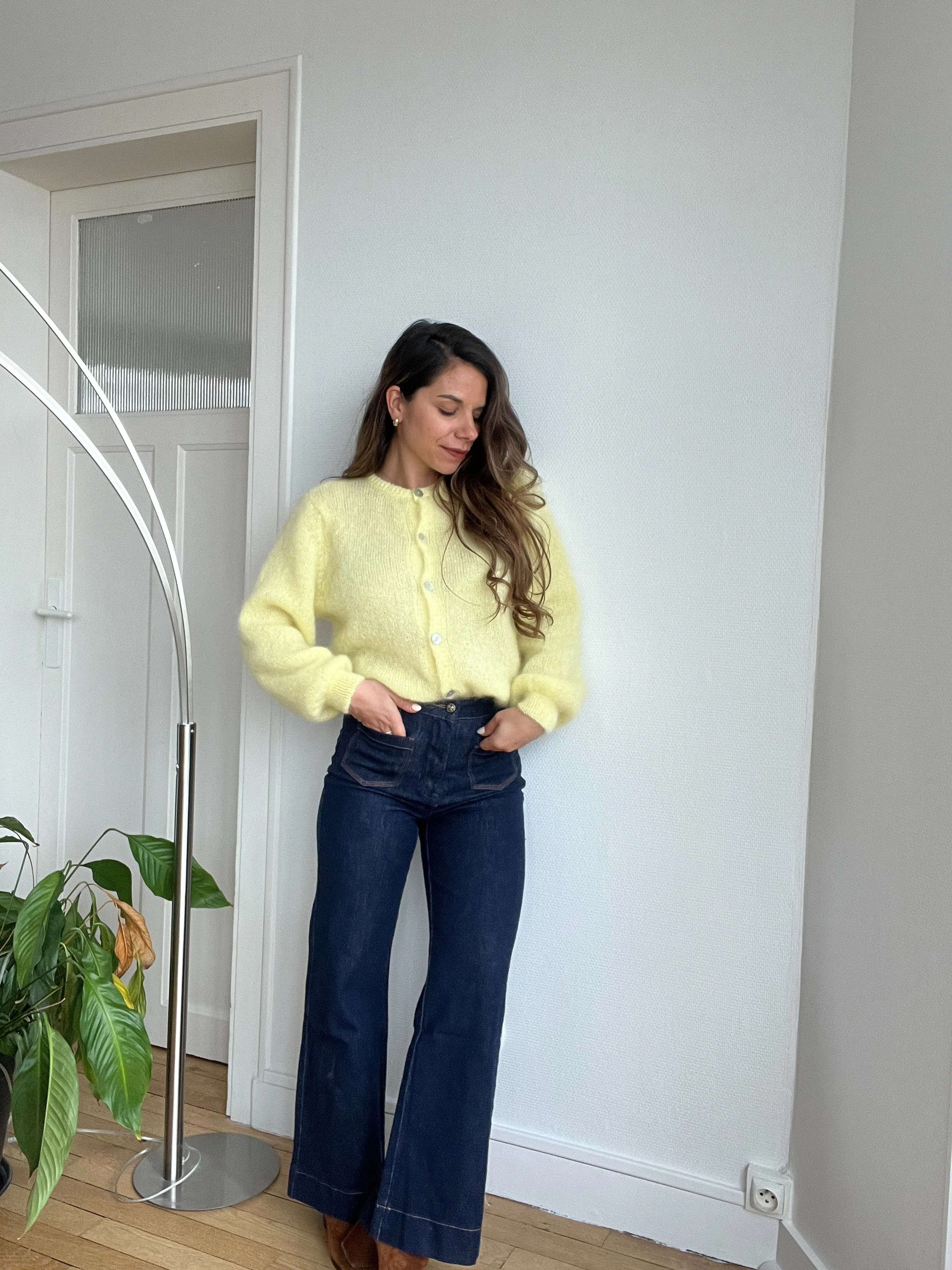 Maille En Laine Bianca Light Yellow - Image 7
