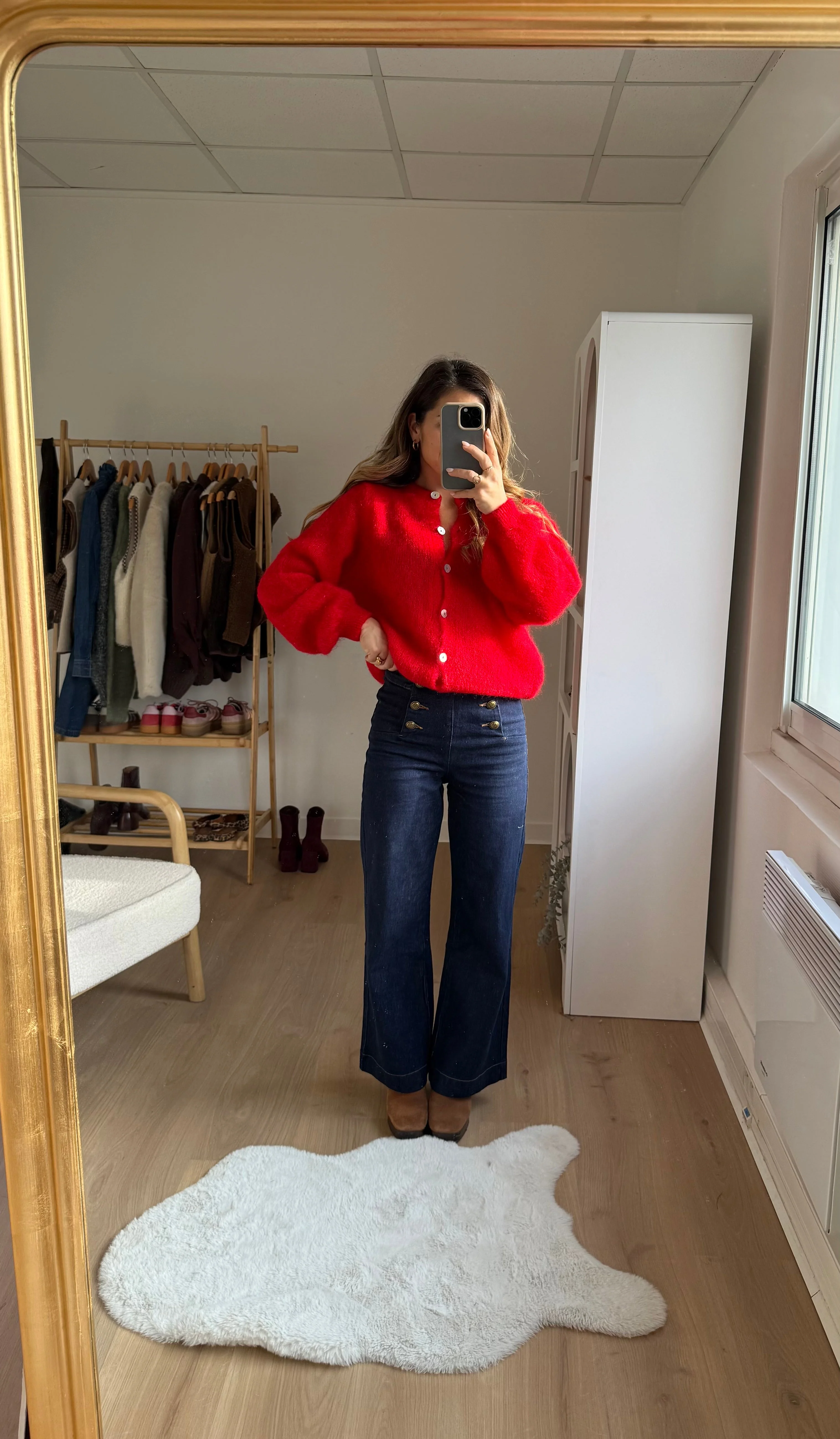 Maille En Laine Bianca Rouge - Image 6