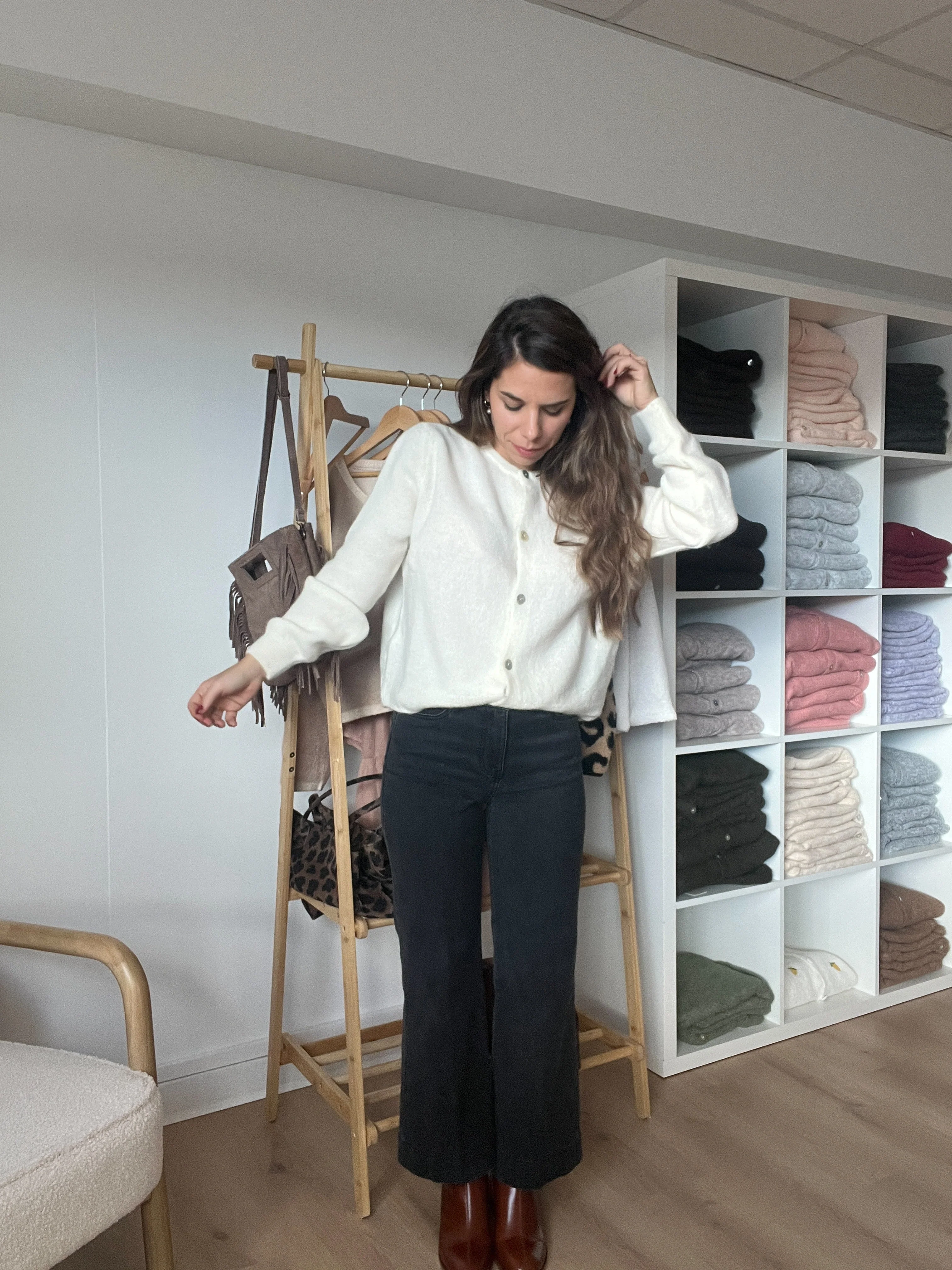 Maille En Laine Léonie Écrue - Image 6