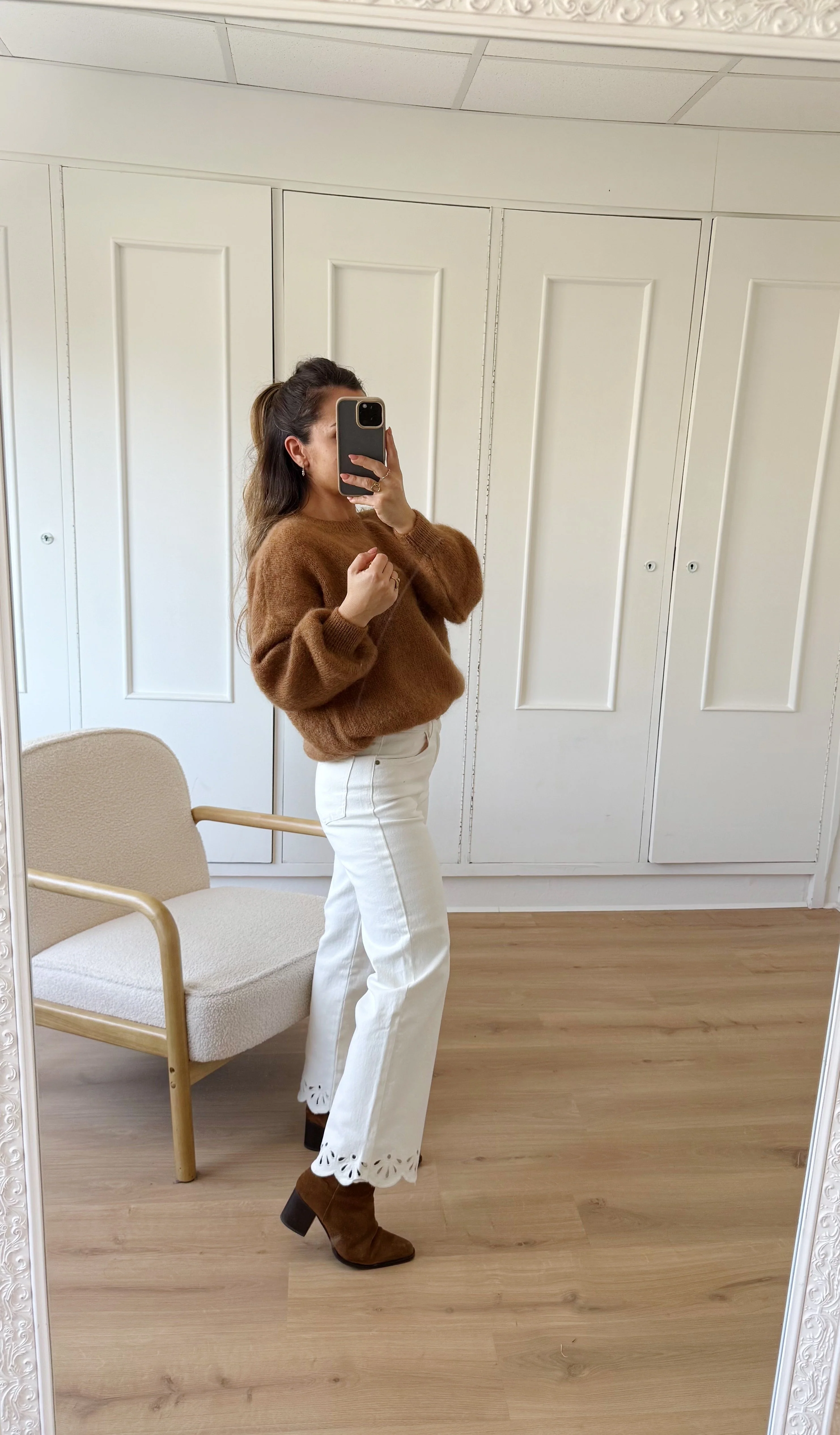 Maille En Mohair Et Laine Gaia Camel - Image 9