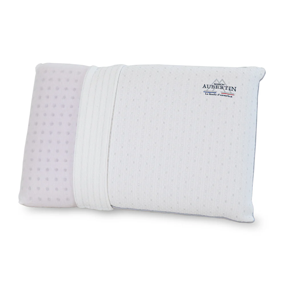 Lot De 2 Oreillers Malva - Blanc - Image 3