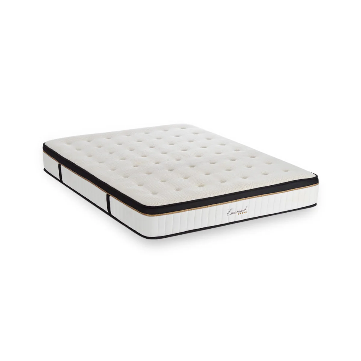 Ensemble Emeraude - Matelas + Sommier - Gris Anthracite - Image 2