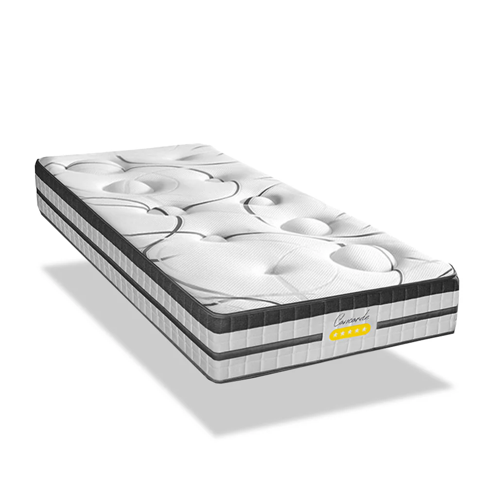 Matelas Hybride Ressorts Ensachés & Mémoire de Forme - 26 cm - Concorde - Image 9