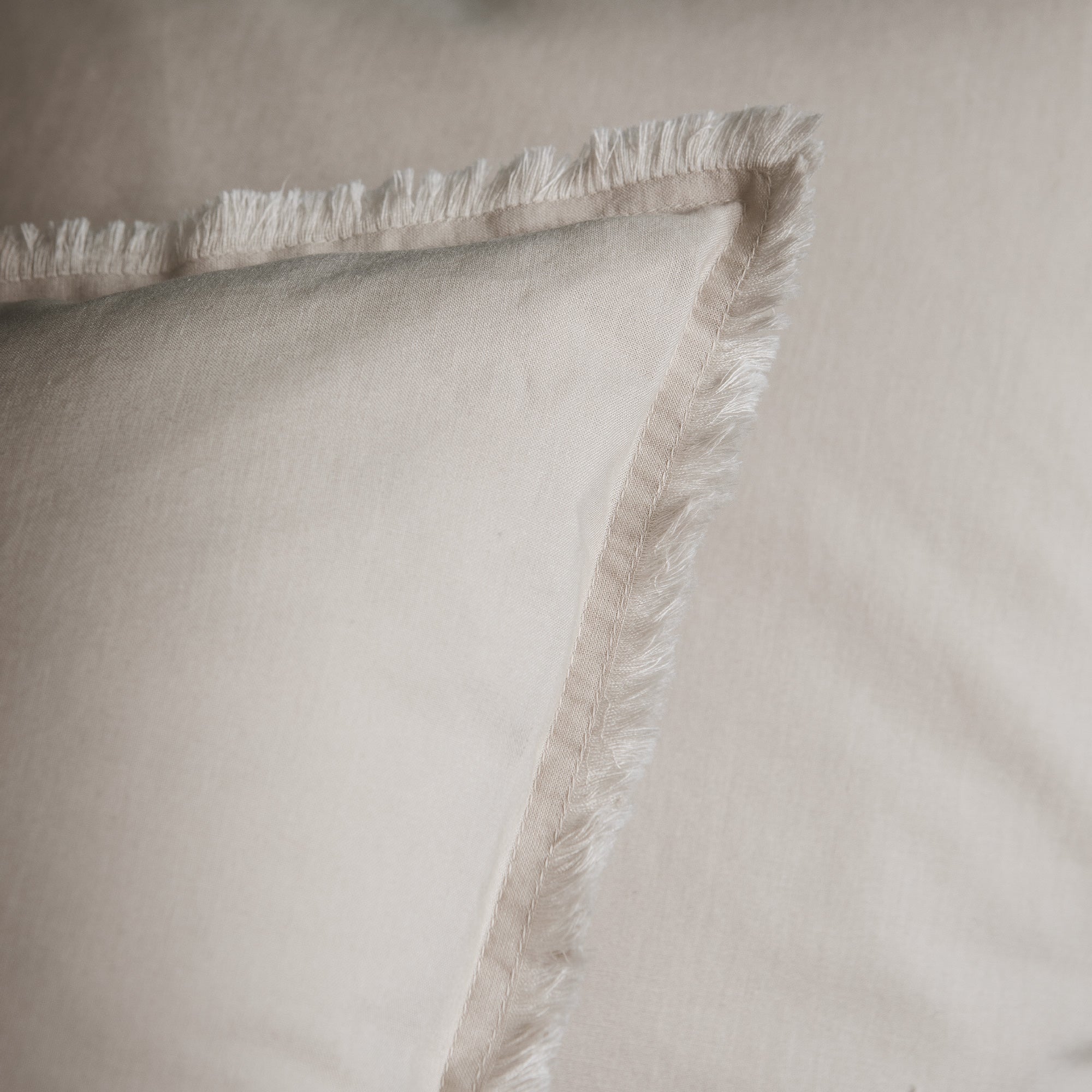 Parure Complète - Housse De Couette Et Taies D'Oreillers - Coton Lavé Lin - Image 6