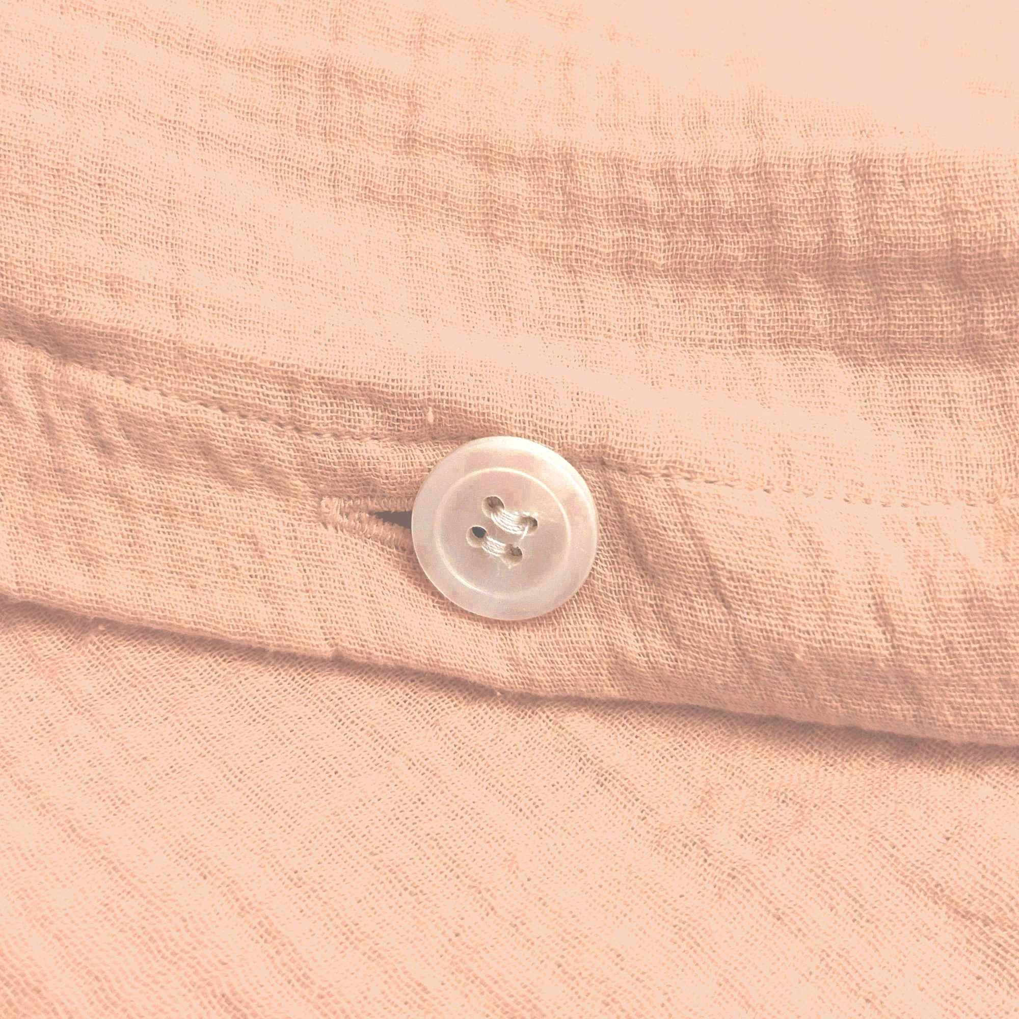 Housses De Couettes Et Taies D'Oreillers - Gaze De Coton Rose - Image 8