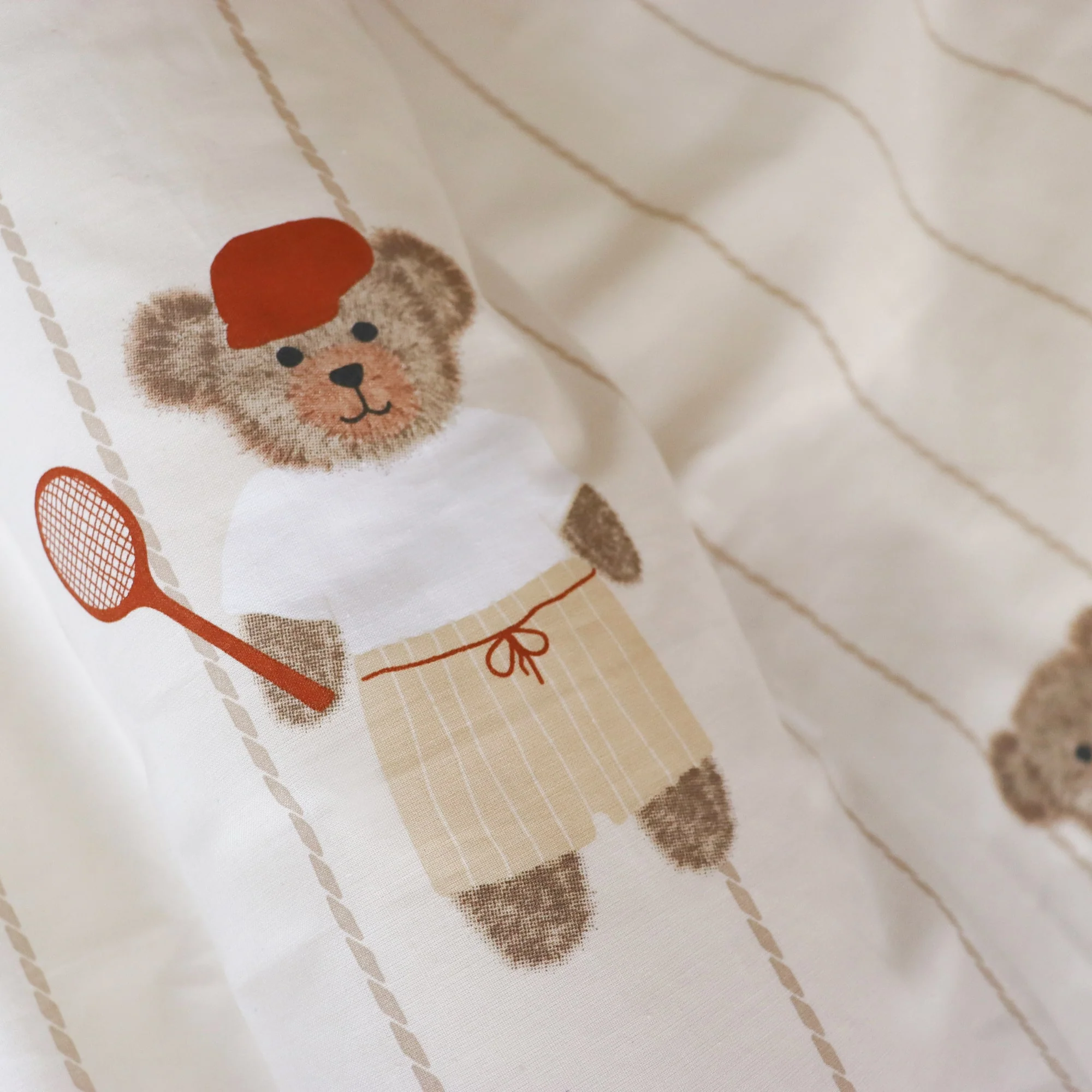 Housses De Couettes Et Taies D'Oreillers - Teddy Bear - Beige - Image 6