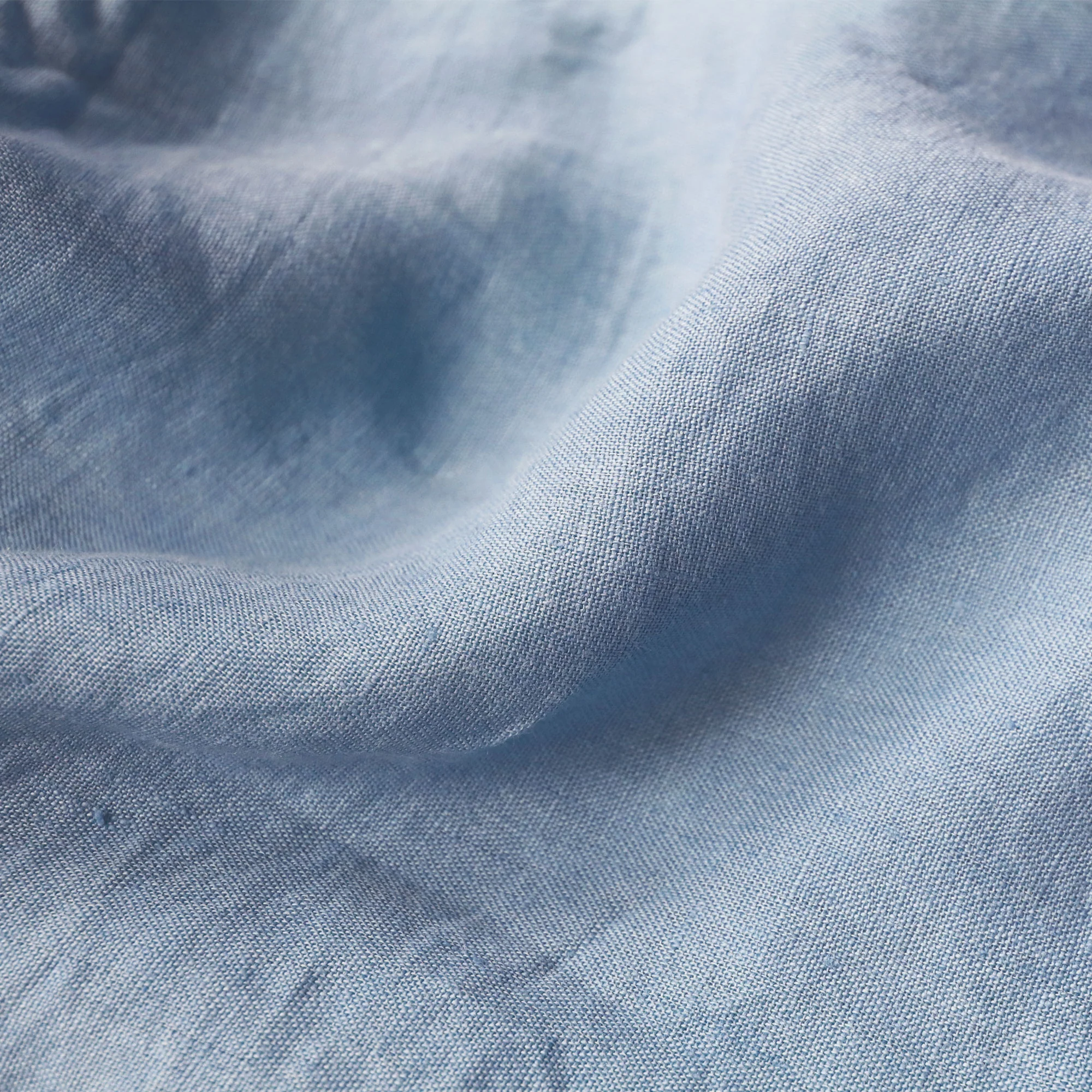 Housse De Couette Et Taies D'Oreillers - Passion Lin Bleu Orage - Image 5