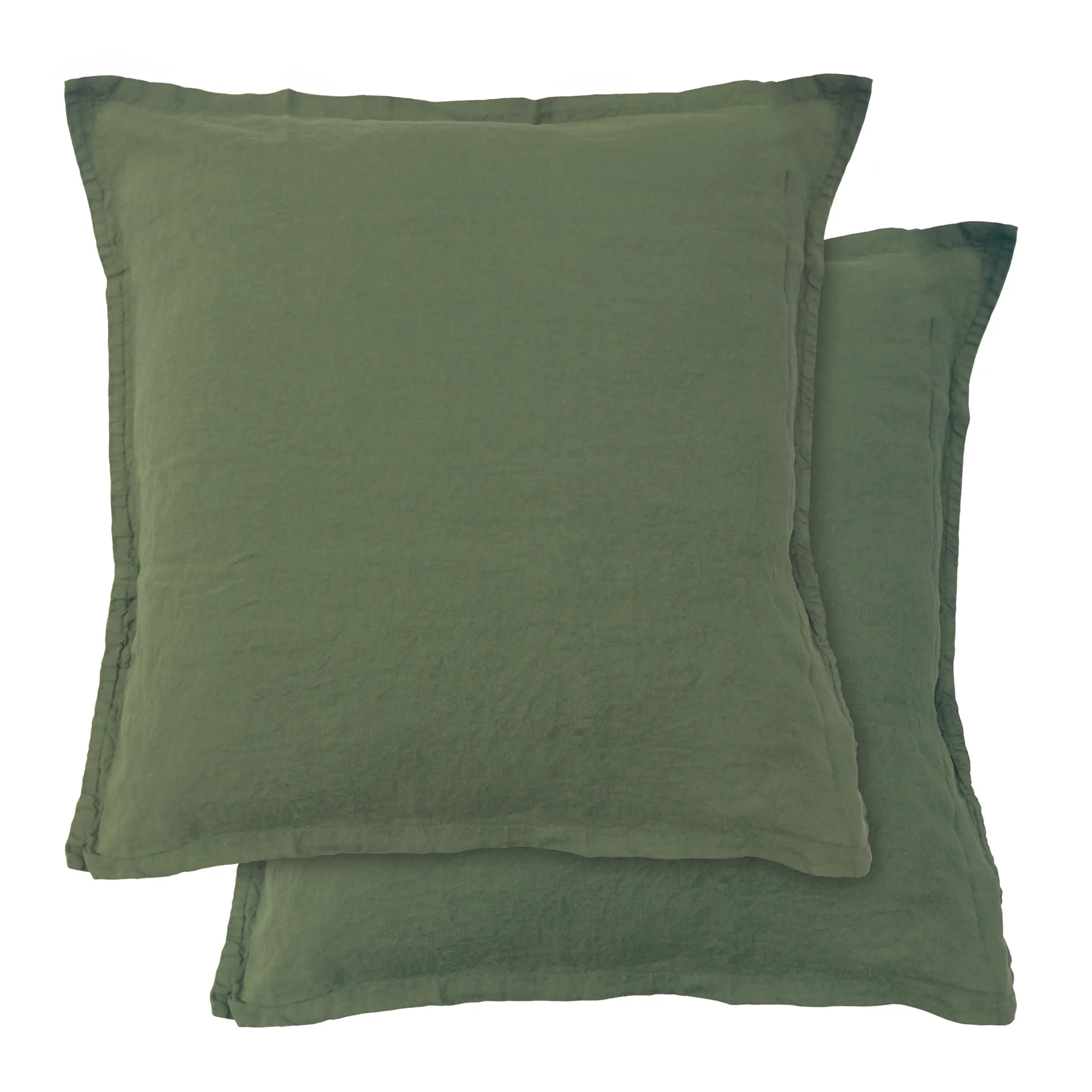 Housse De Couette Et Taies D'Oreillers - Passion Lin Sauge - Image 5