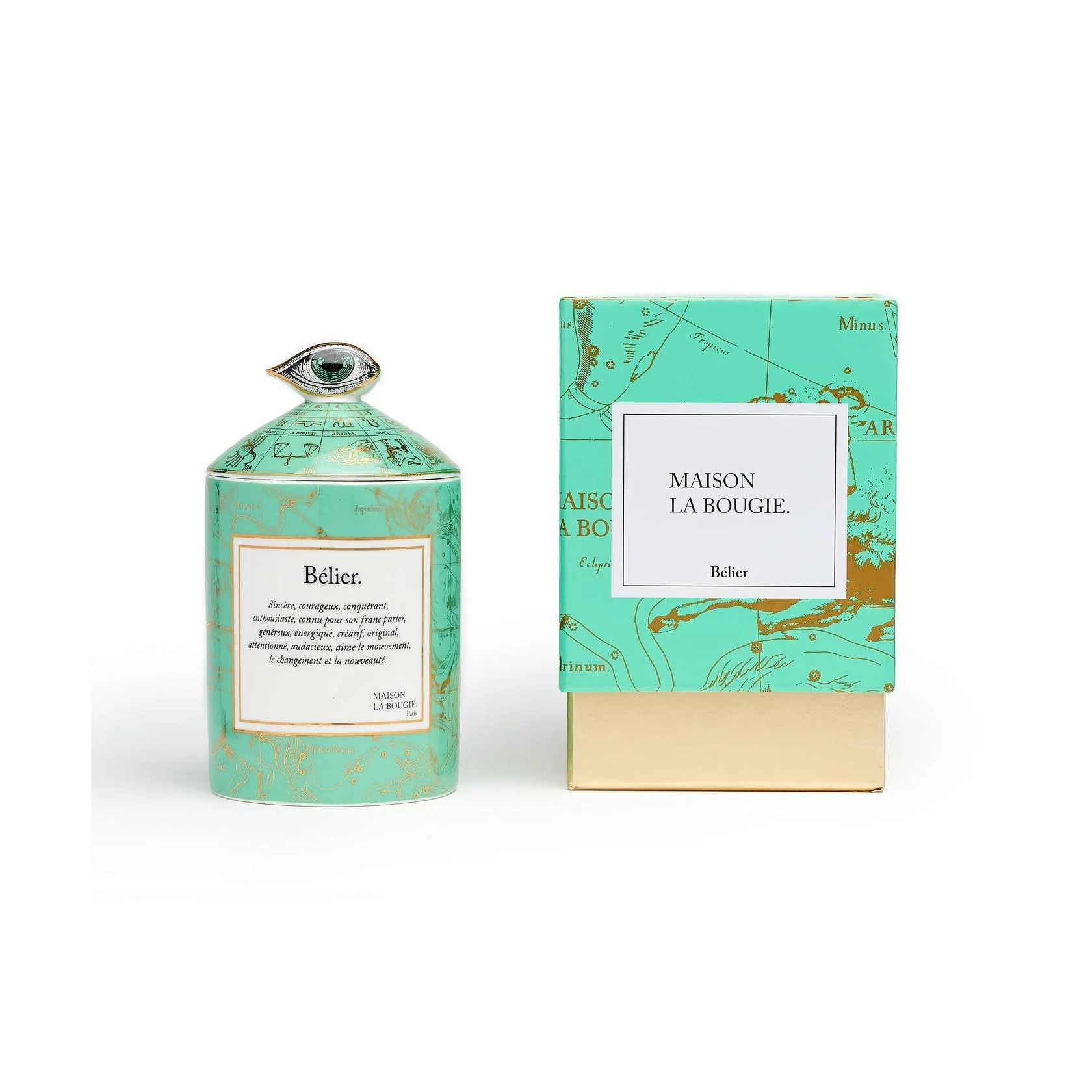 Bougie - Belier - Tobacco, Vanille - Image 2
