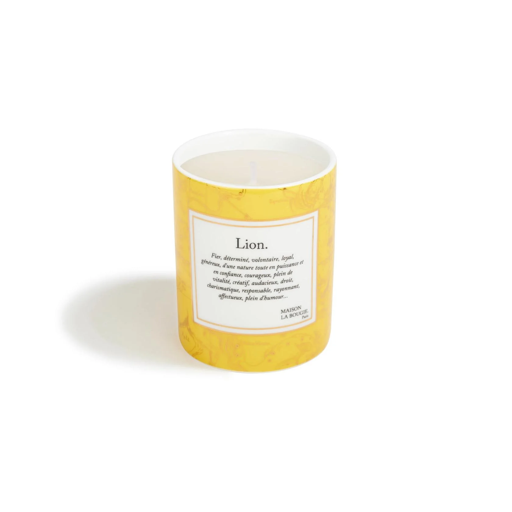 Bougie - Lion - Cèdre, Rose - Image 5