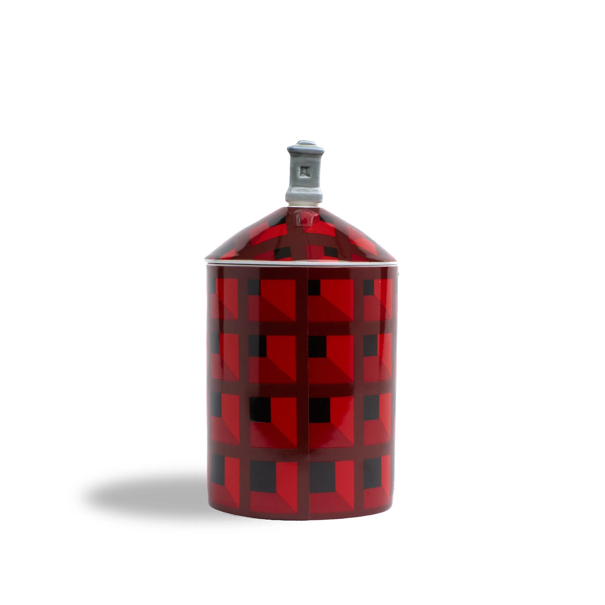Bougie Architectural - Rouge - Chypre & Amber - Image 5