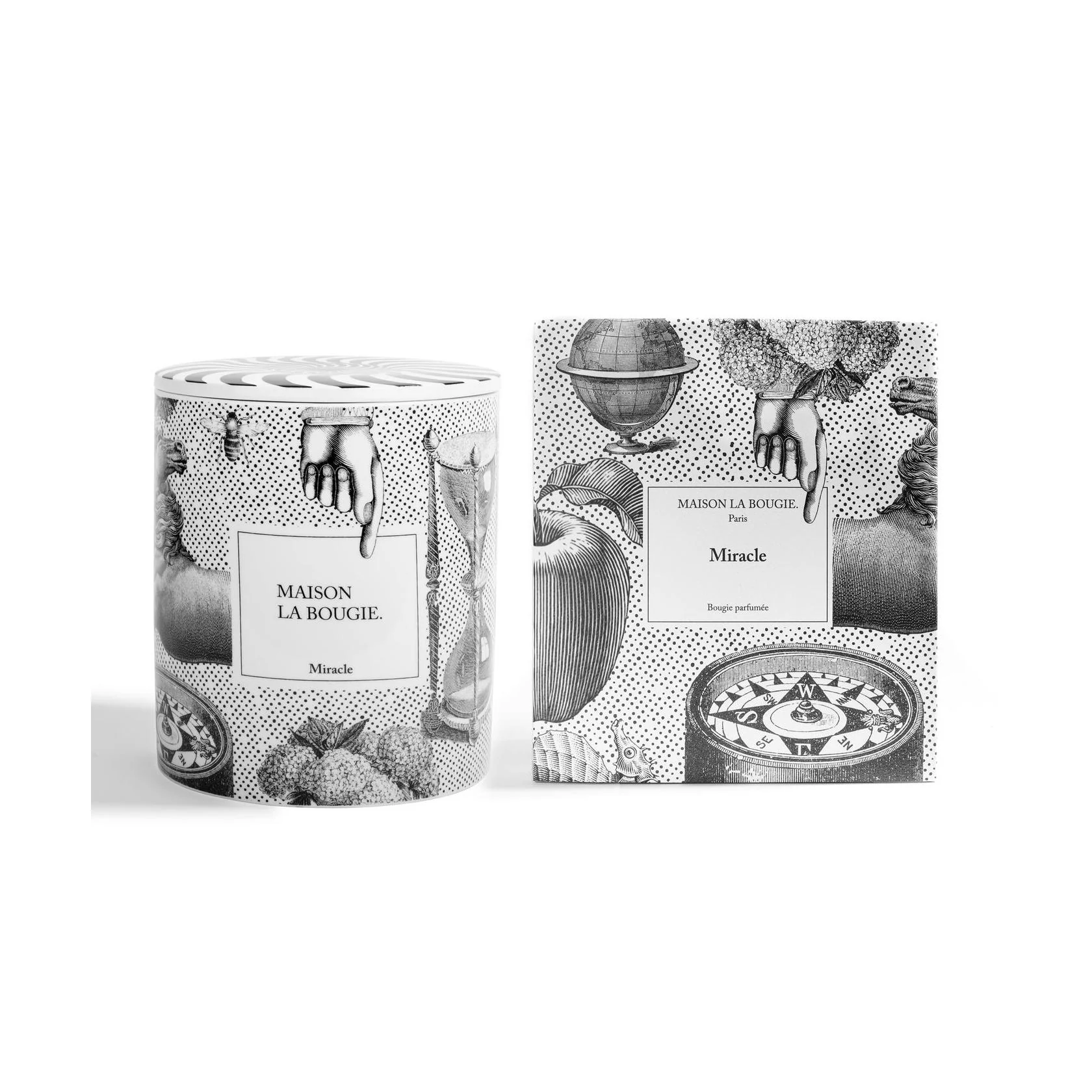 Bougie Miracle 2Kg - Ambre & Fève tonka - Image 4