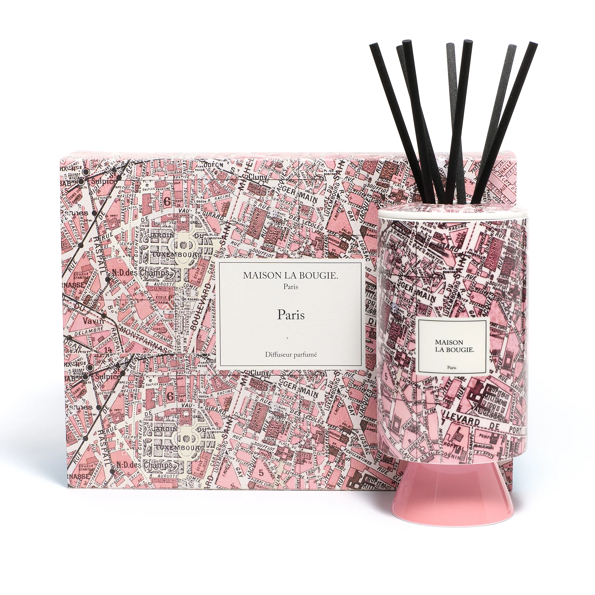 Diffuseur Paris - Rose - Cèdre lavande - Image 3