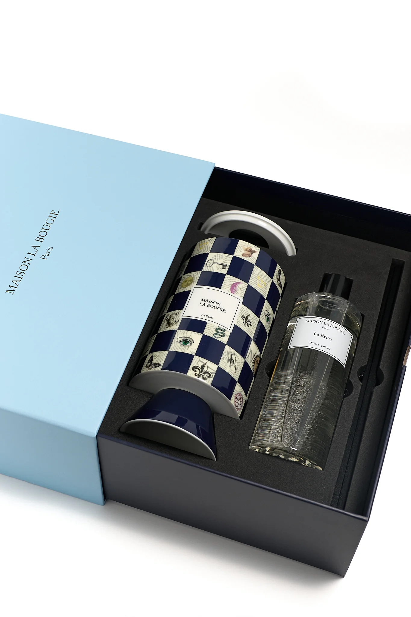 Diffuseur La Reine - Bleu Marine & Rouge - Tobacco, Vanille - Image 4