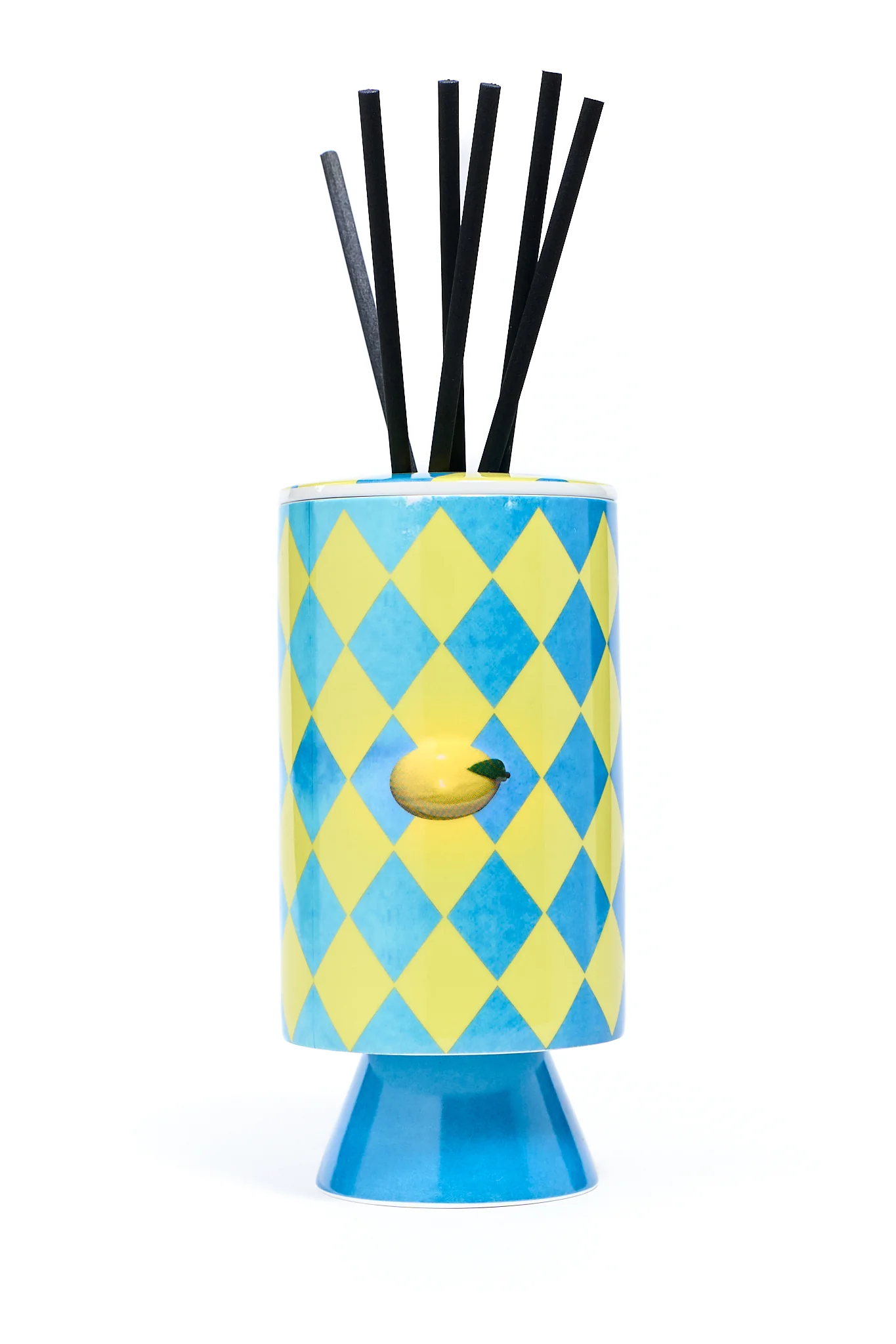Diffuseur Amalfi - Jaune & Bleu - Monoï & Mer salée - Image 4