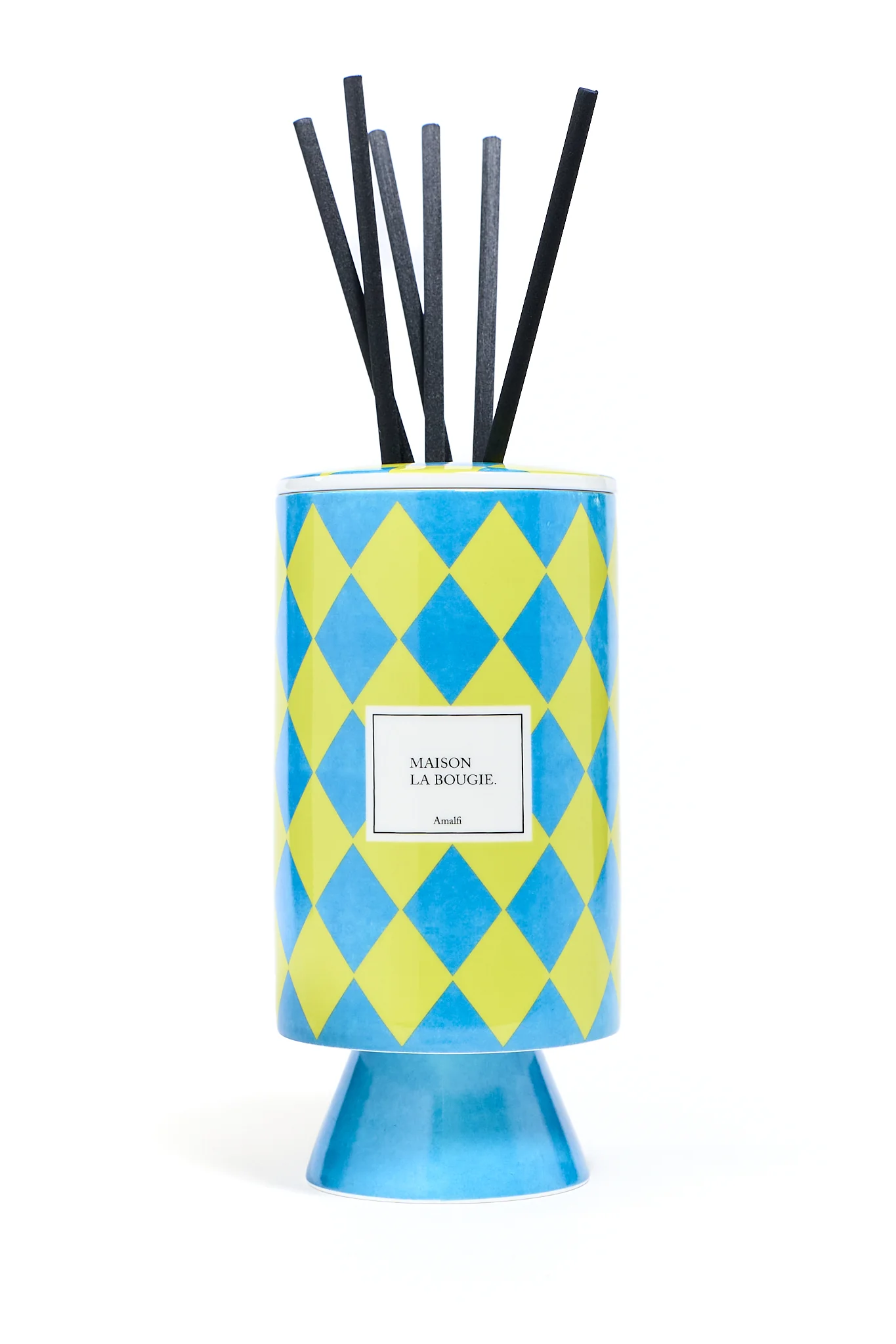 Diffuseur Amalfi - Jaune & Bleu - Monoï & Mer salée - Image 5