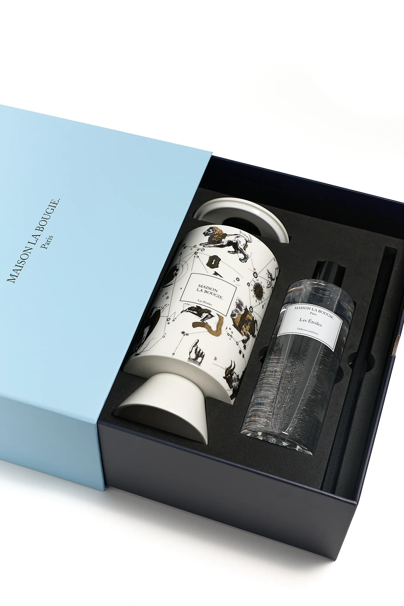 Diffuseur Les Etoiles - Noir & Blanc - Cassis & Musc blanc - Image 5