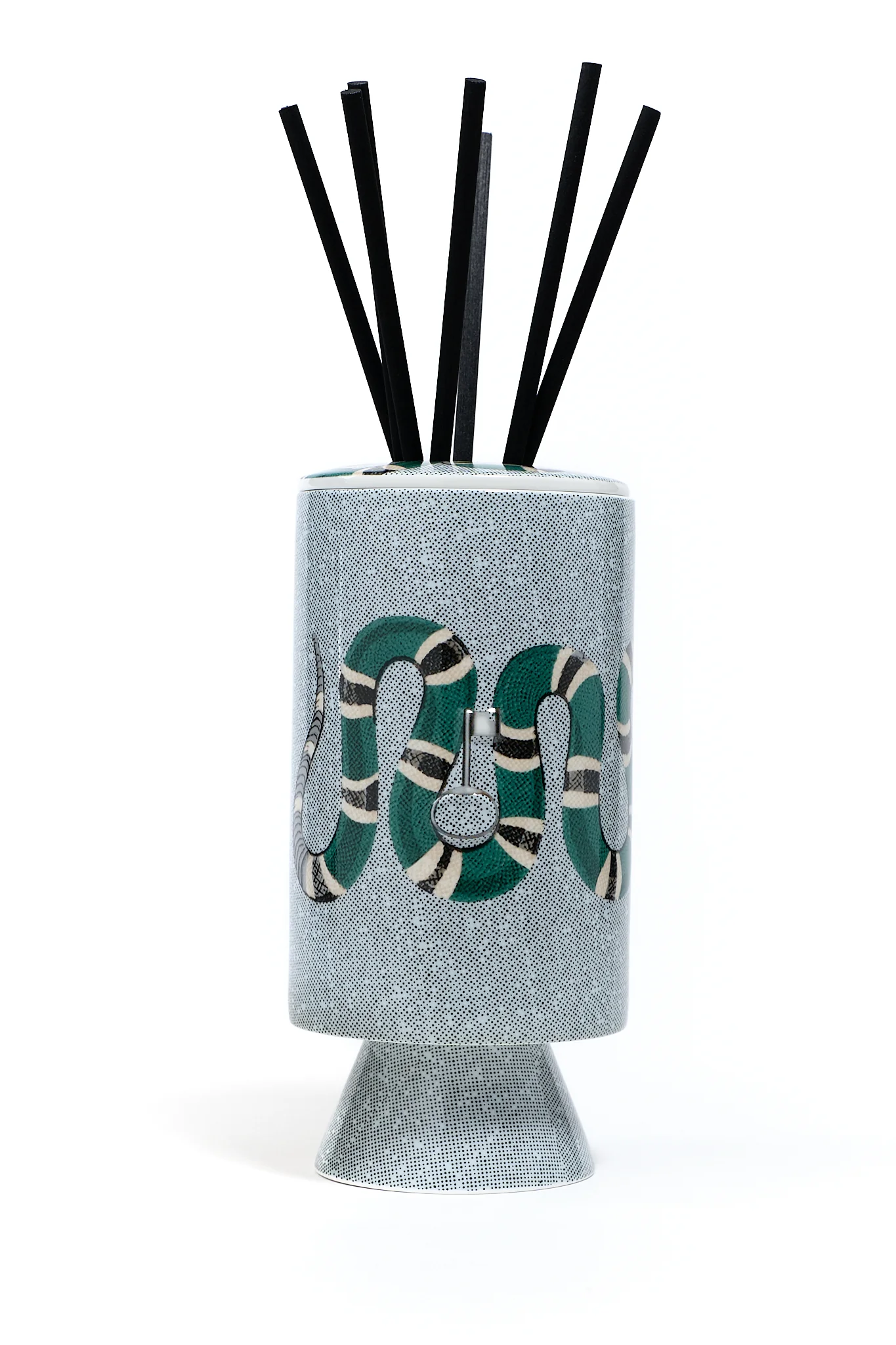 Diffuseur Serpent - Bleu & Vert - Musc & Fleurs - Image 3