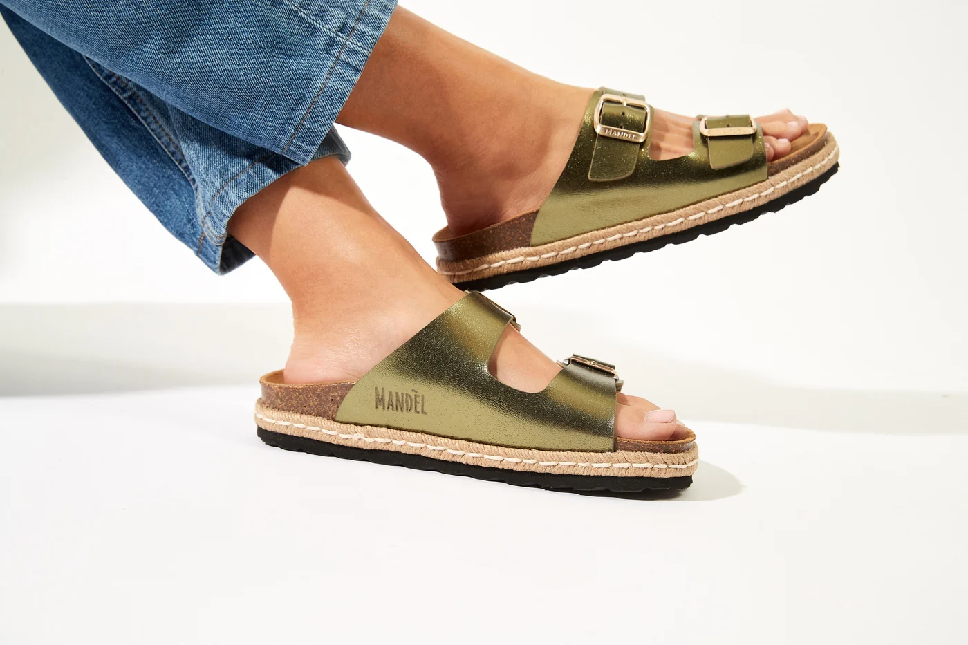 Sandales Ana Moss Green - Femme - Image 6
