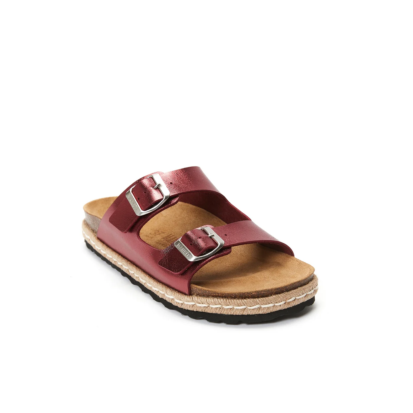 Sandales Ana Bordeaux - Femme - Image 2