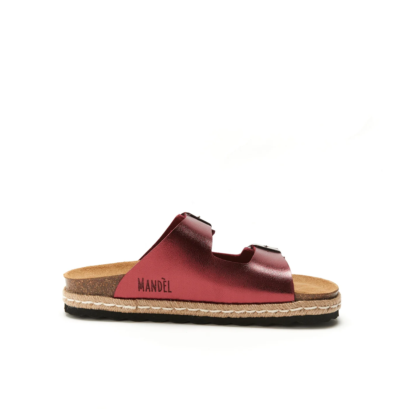Sandales Ana Bordeaux - Femme - Image 4