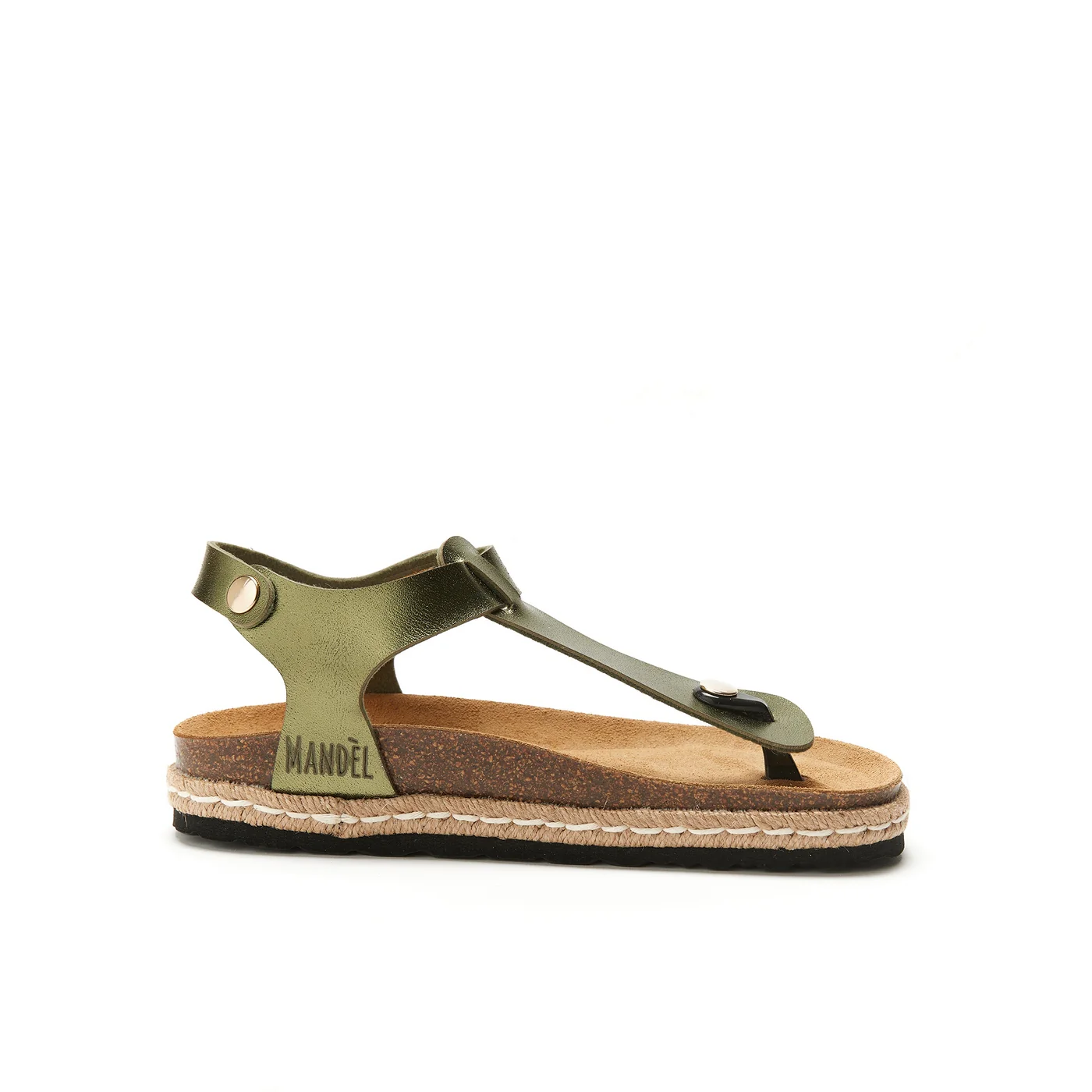 Tongs Leon Moss Green - Femme - Image 4