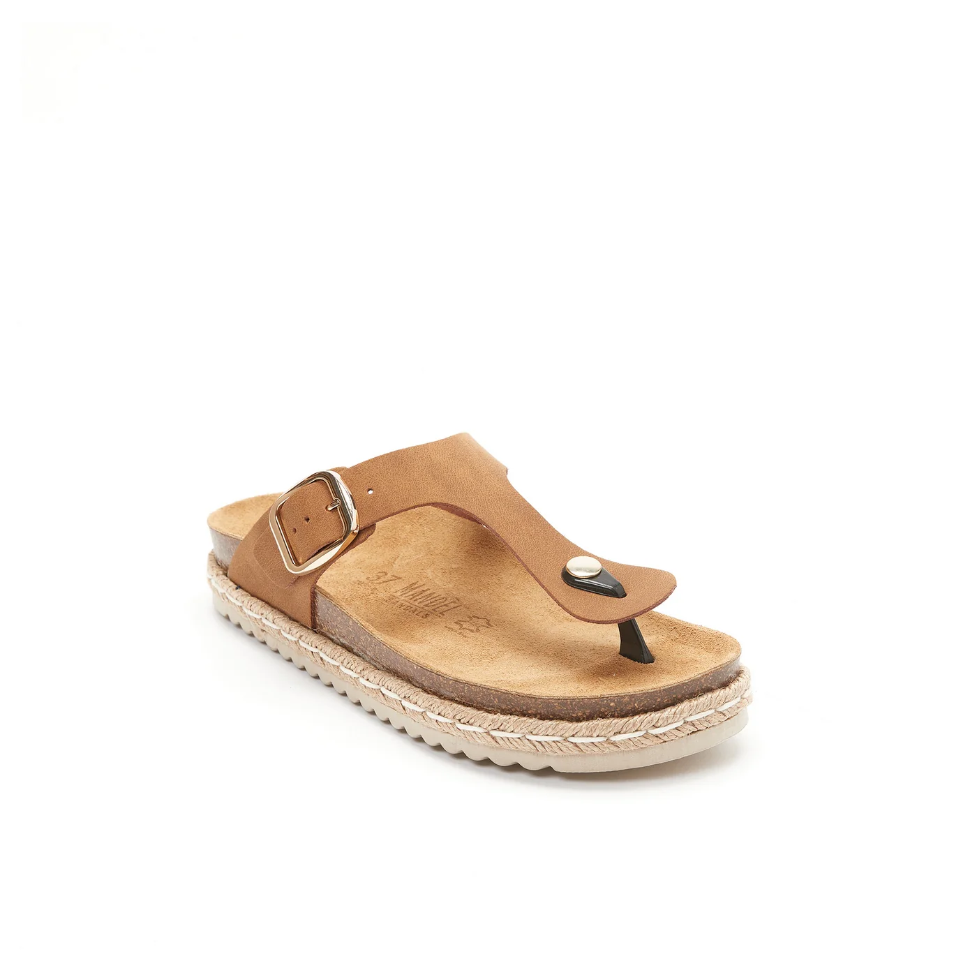 Tongs Gala Cognac Brown - Femme - Image 2