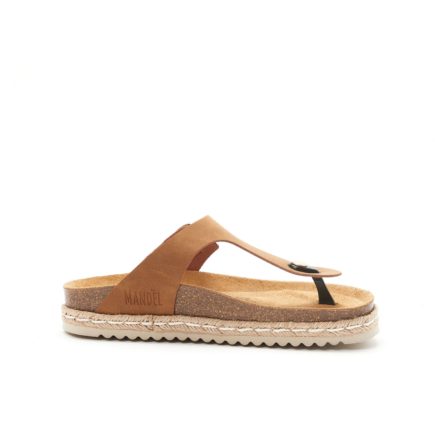 Tongs Gala Cognac Brown - Femme - Image 4