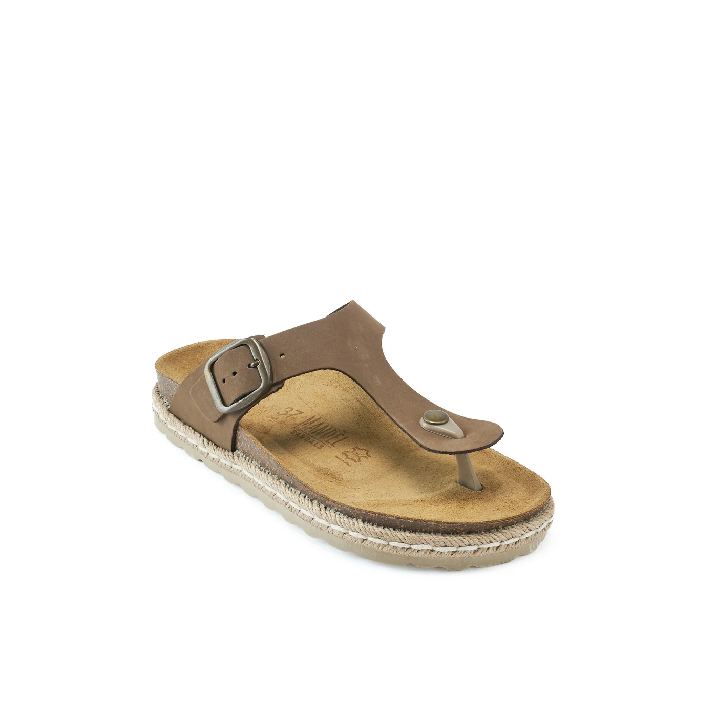 Tongs Gala Nubuck Brown - Femme - Image 2