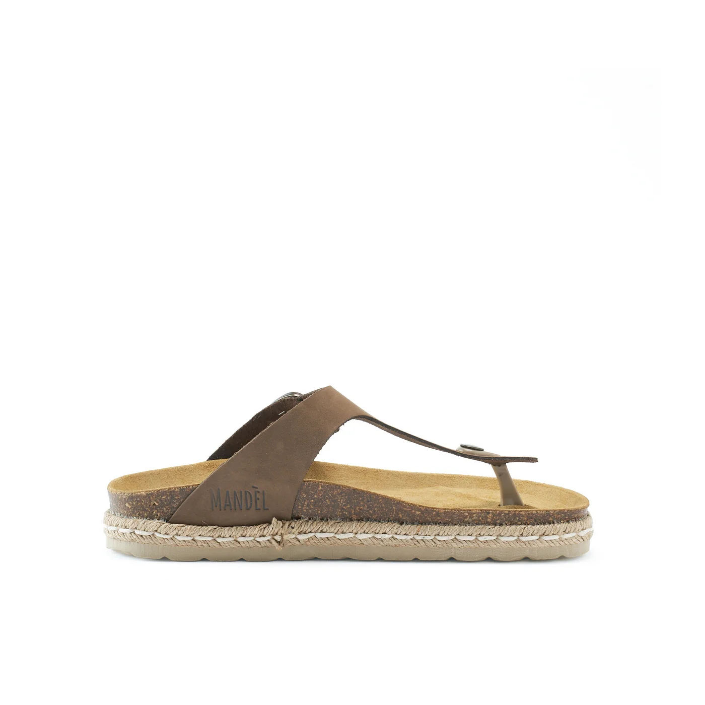 Tongs Gala Nubuck Brown - Femme - Image 4