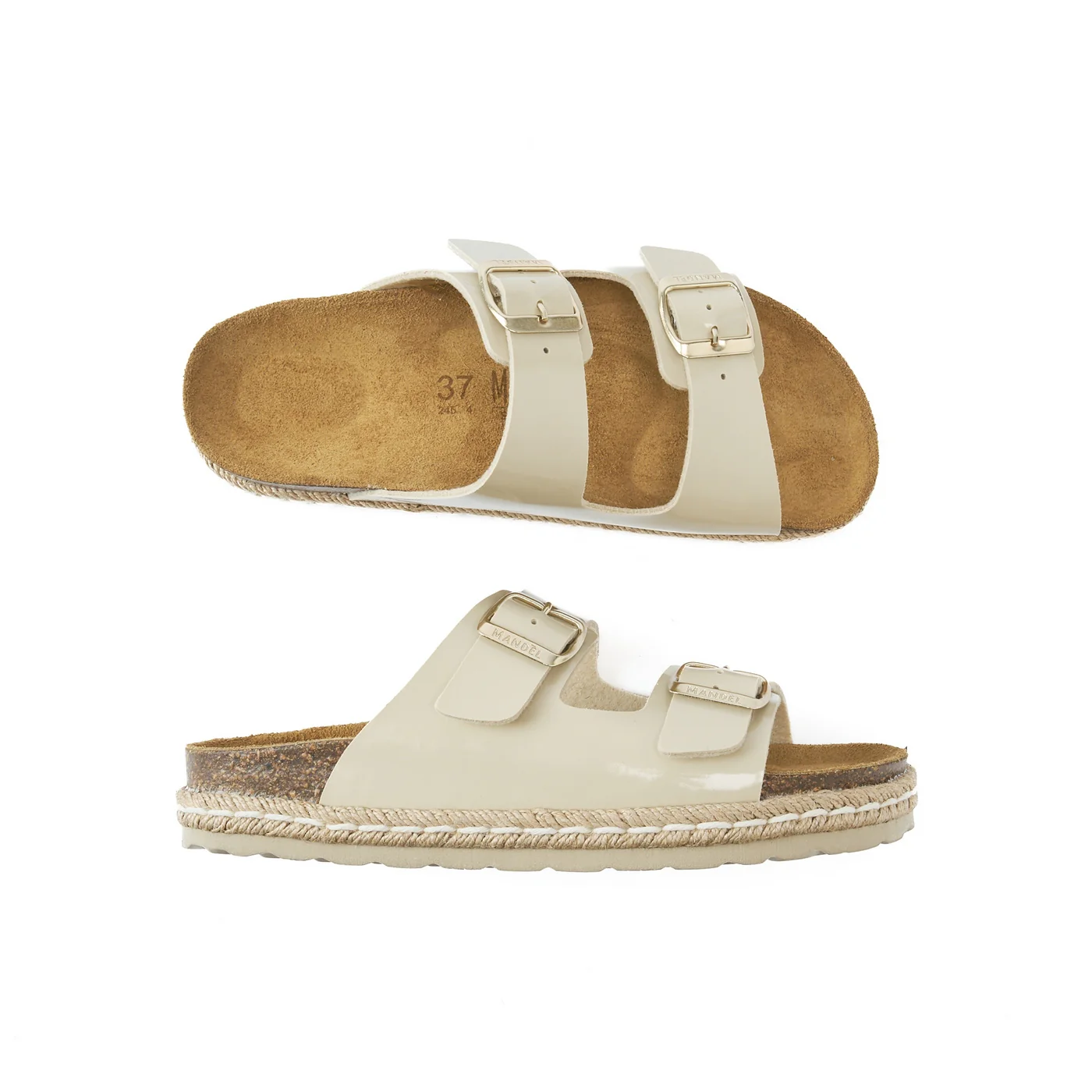Sandales Ana Beige - Femme - Image 5