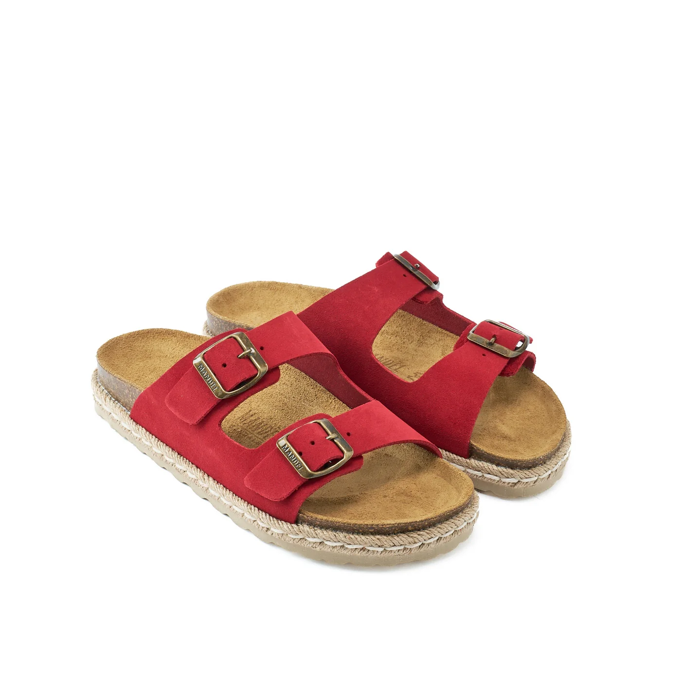 Sandales Ana Suede Red - Femme - Image 3