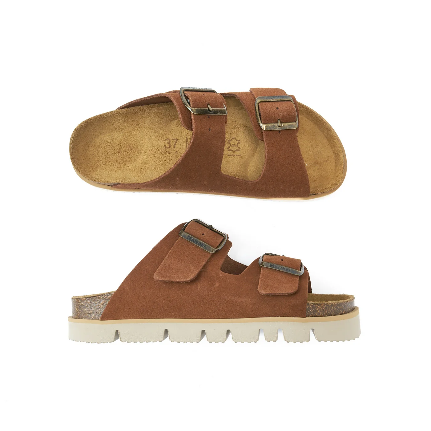 Sandales Ana Suede Chestnuts - Femme - Image 5