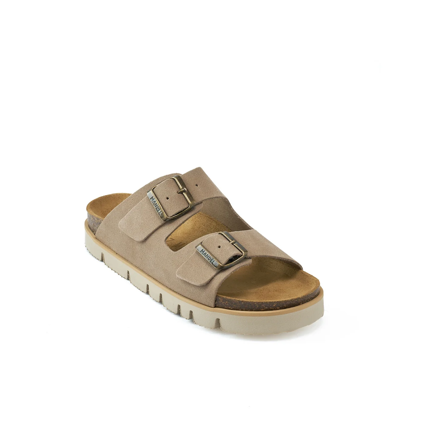 Sandales Ana Suede Taupe - Femme - Image 2