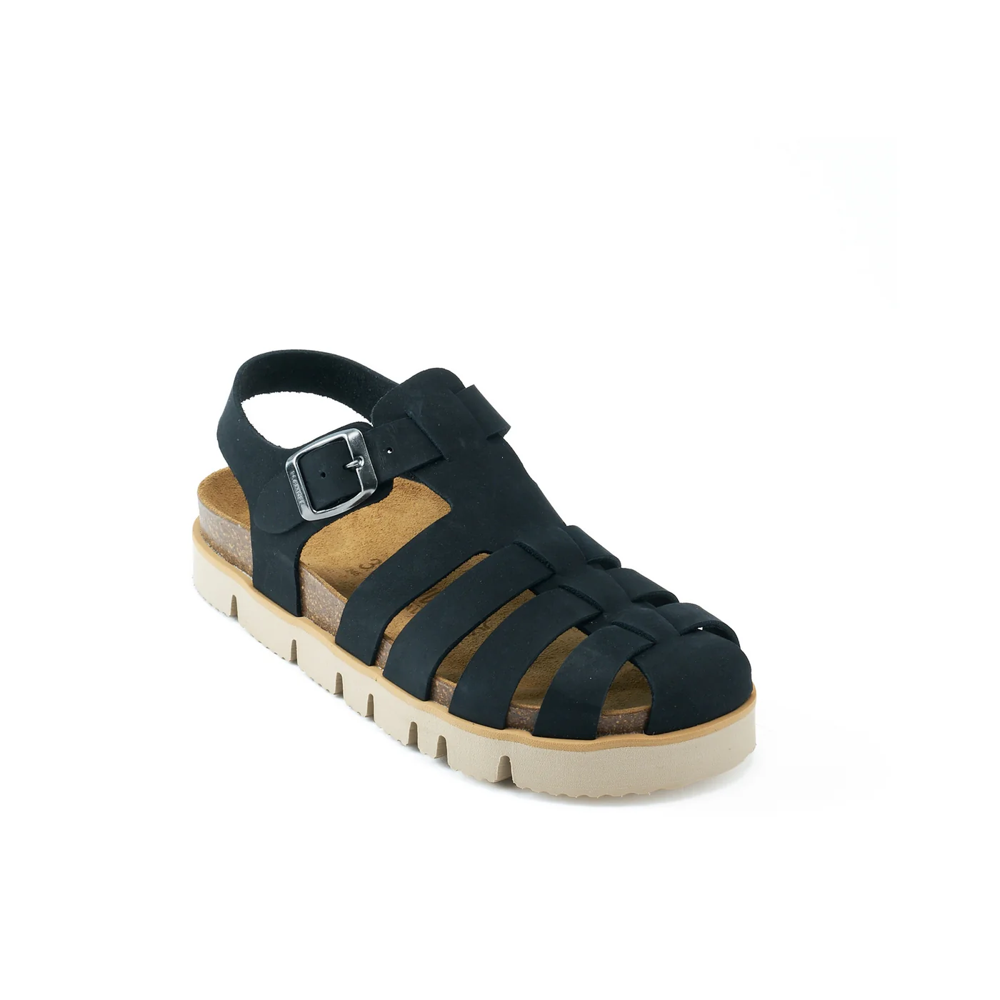 Mandel - Sandales Helena Nubuck Black - Femme - Image 2