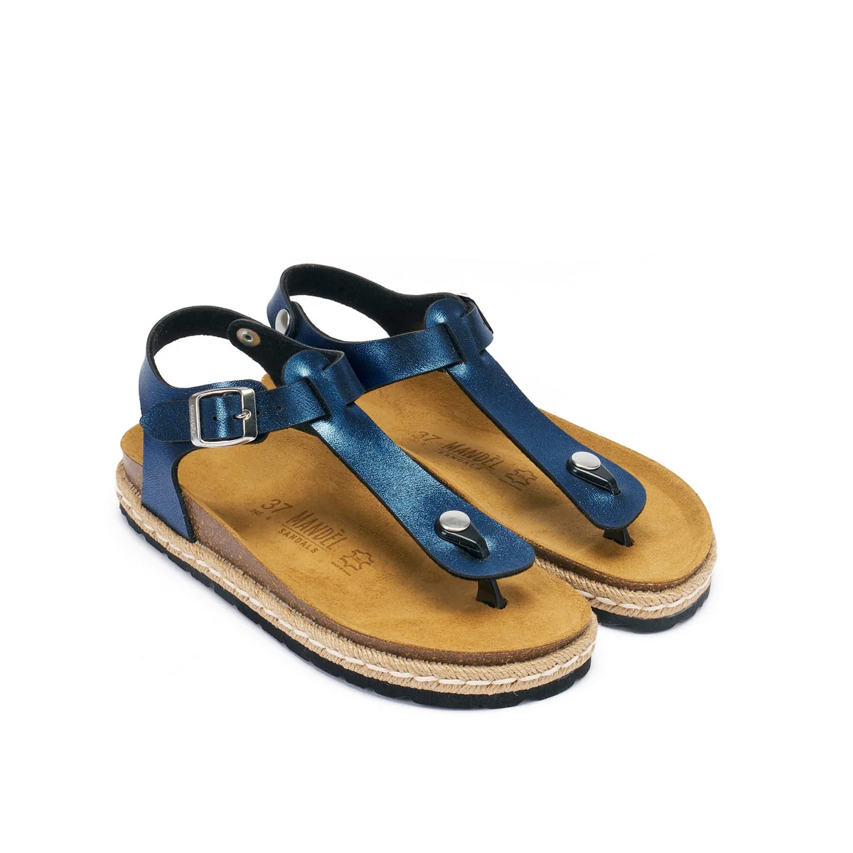 Tongs Leon Navy - Femme - Image 2
