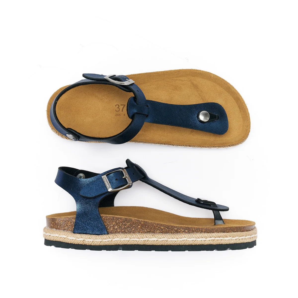 Tongs Leon Navy - Femme - Image 5