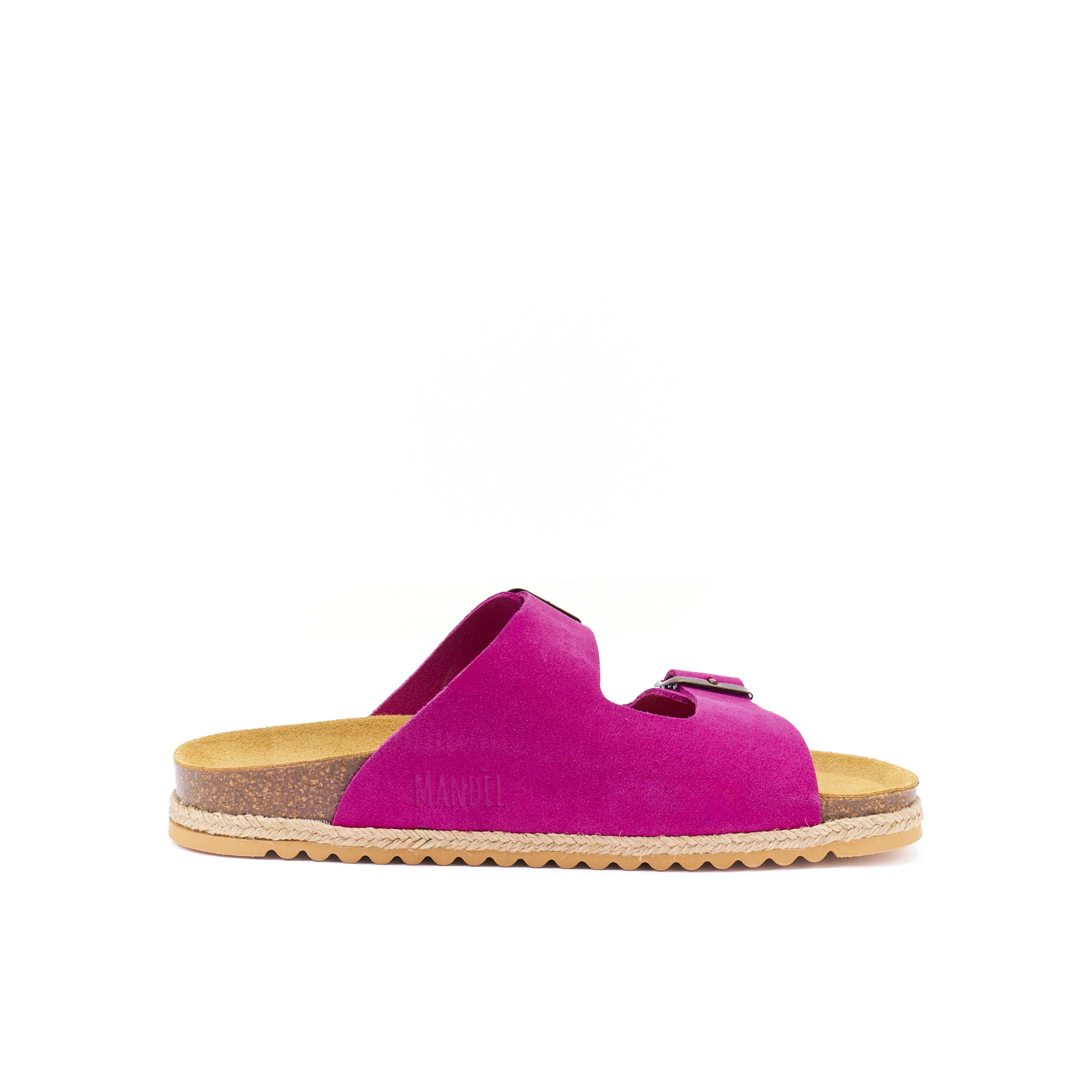 Sandales Alberto Suede Magenta - Femme - Image 2