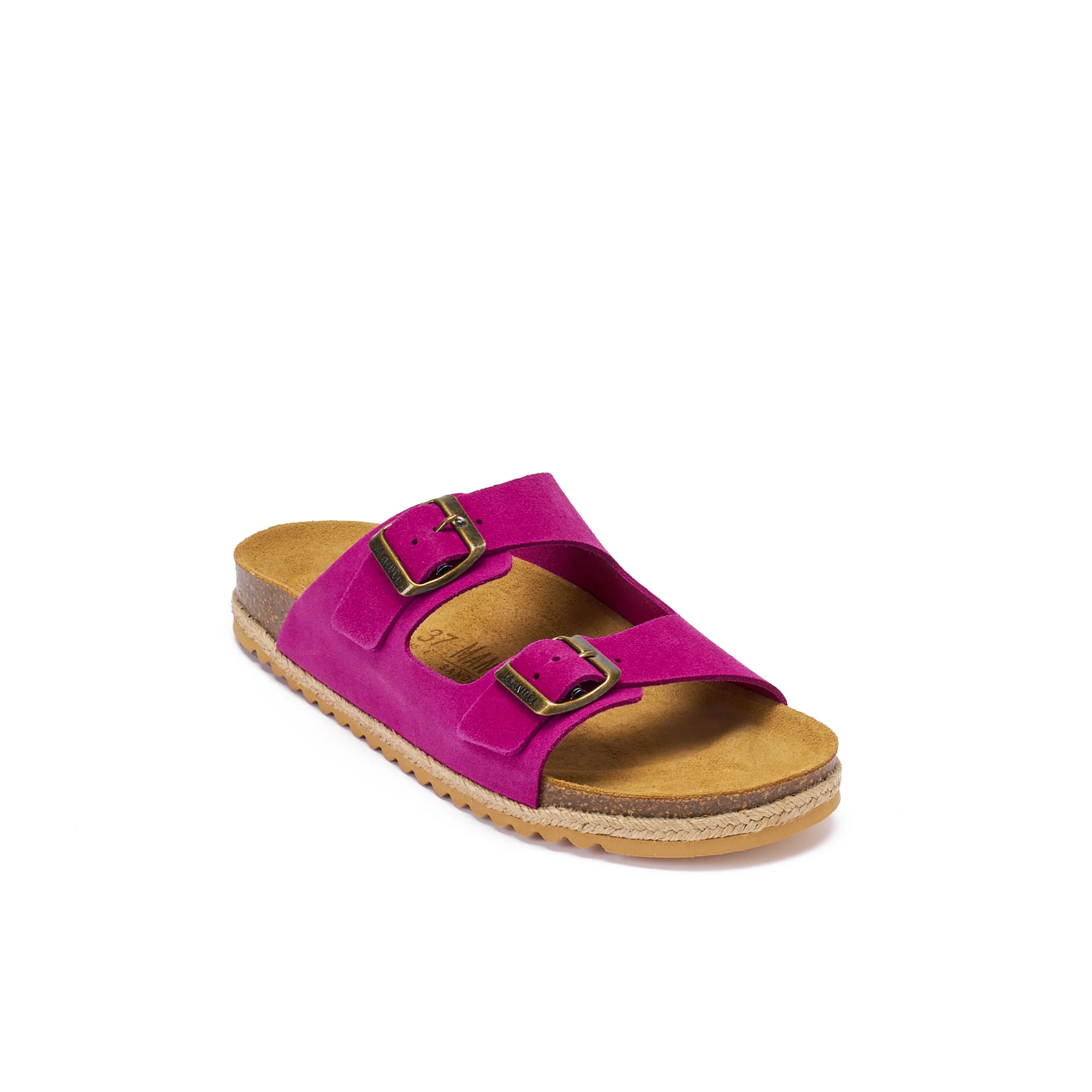 Sandales Alberto Suede Magenta - Femme - Image 3