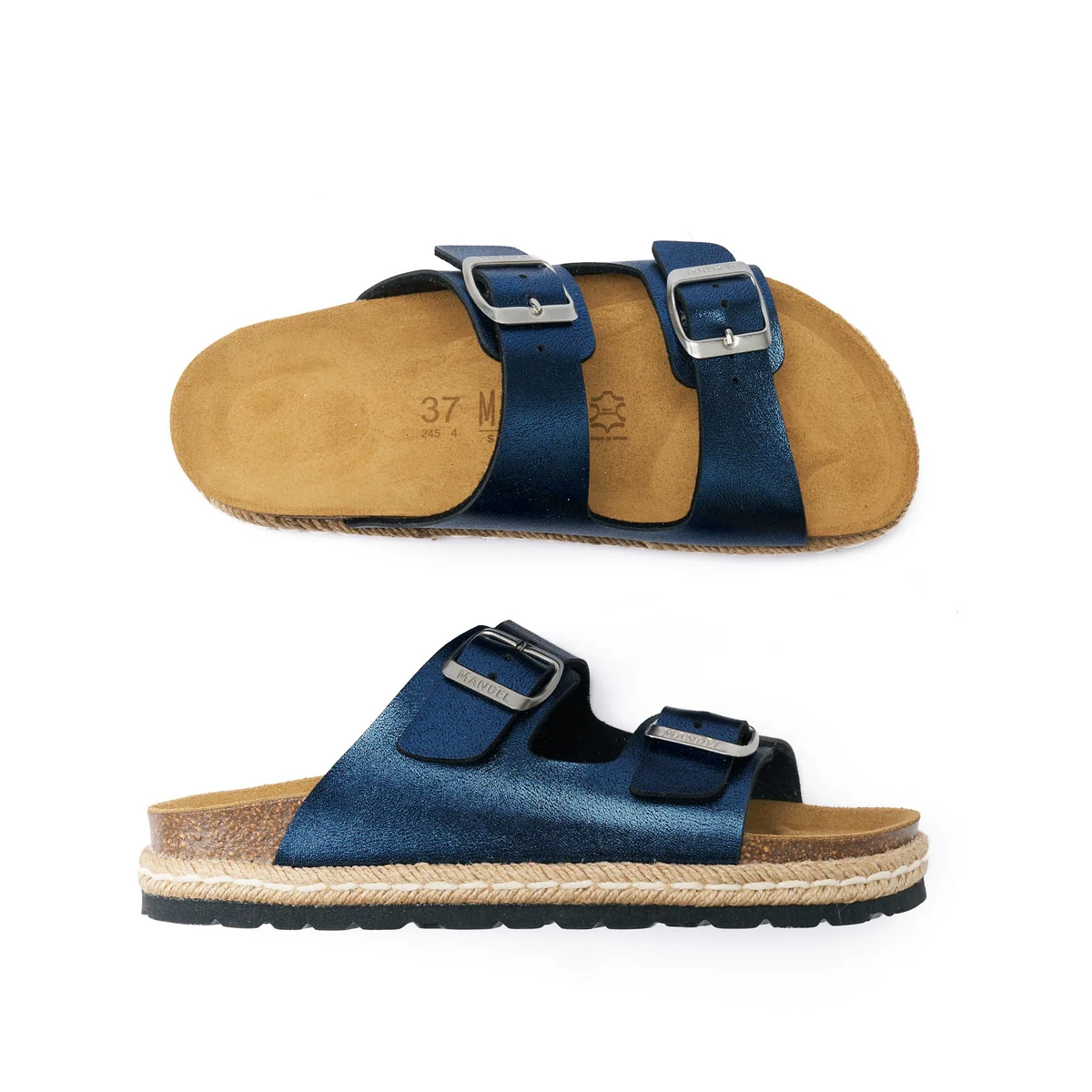 Sandales Ana Navy - Femme - Image 3