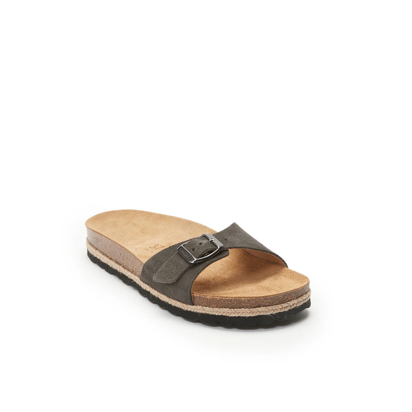 Sandales Agata Suede Leather Grey - Femme - Image 2