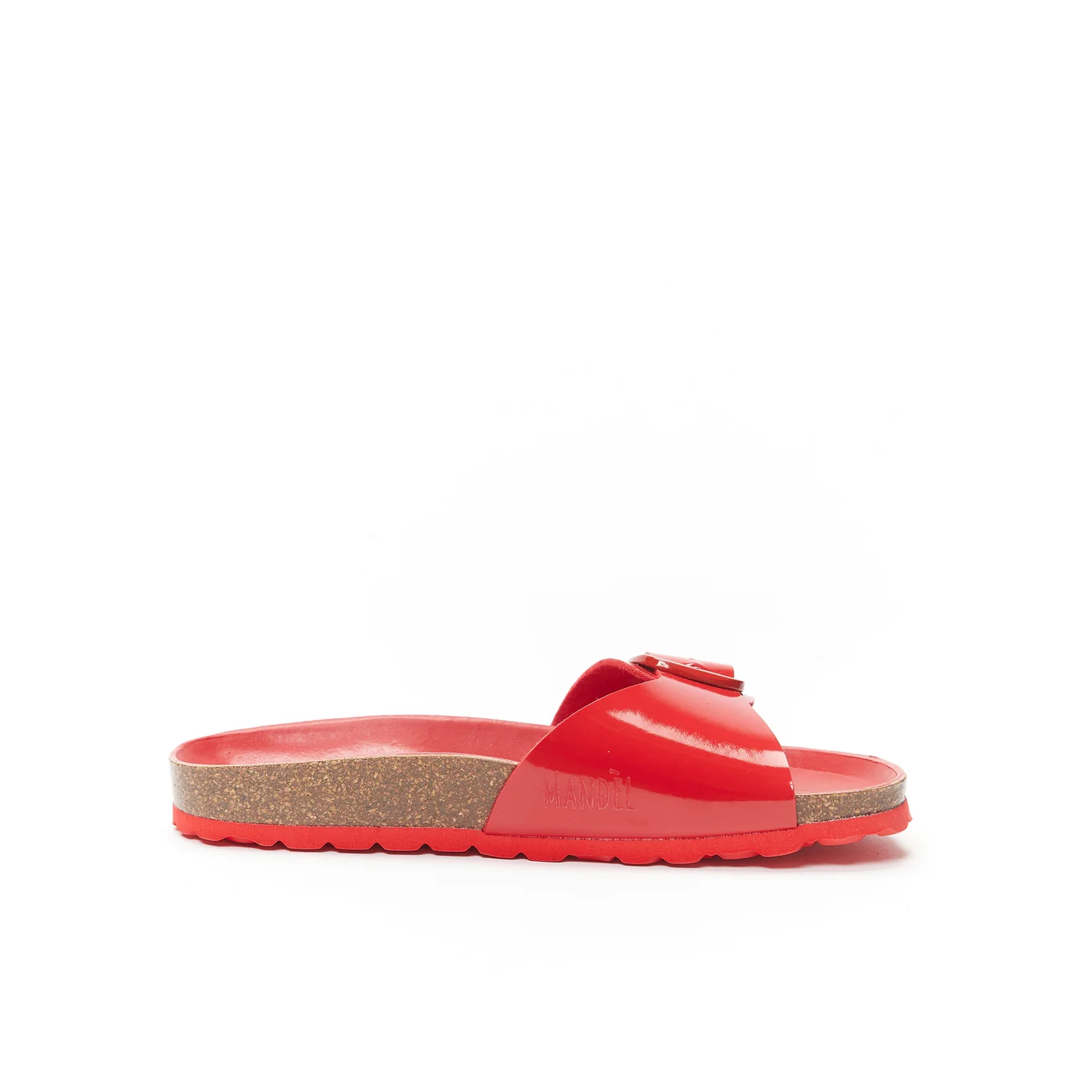 Sandales Agata Big Buckle Patent Red - Femme - Image 4