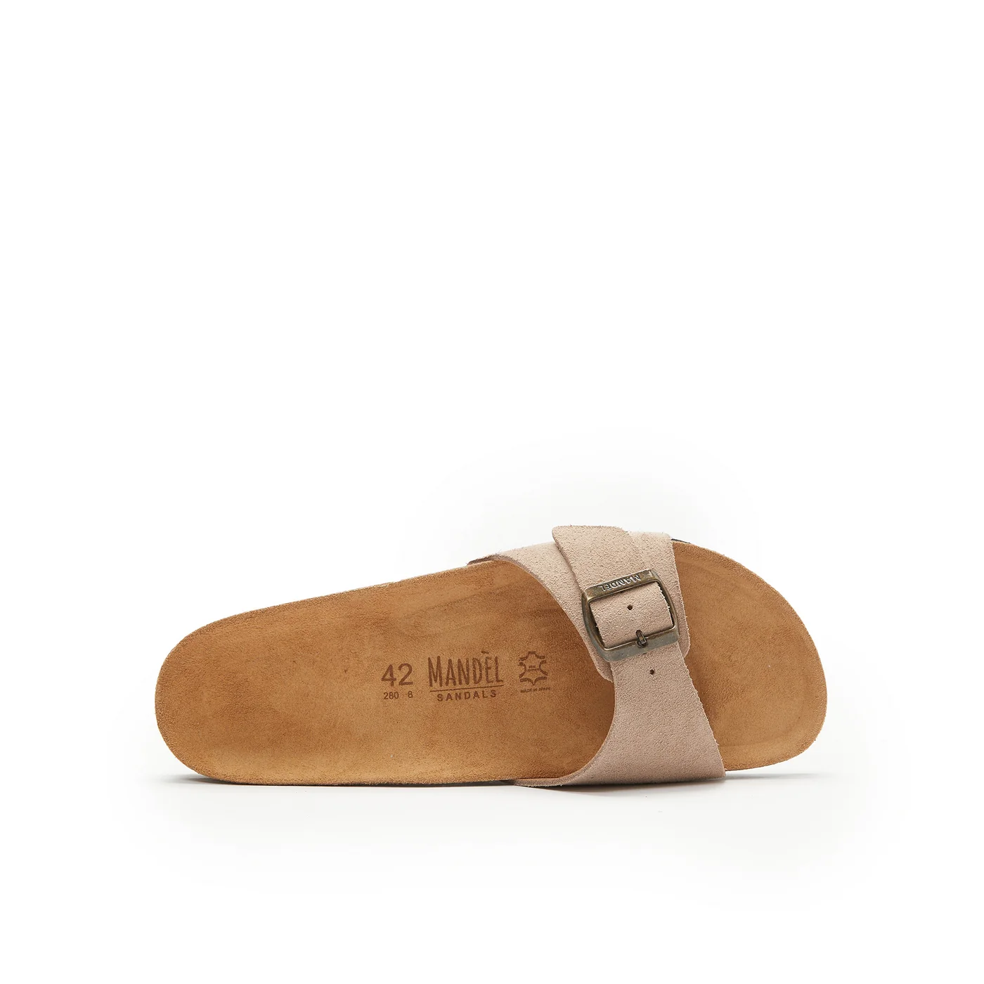 Sandales Agata Suede Leather Taupe - Homme - Image 5