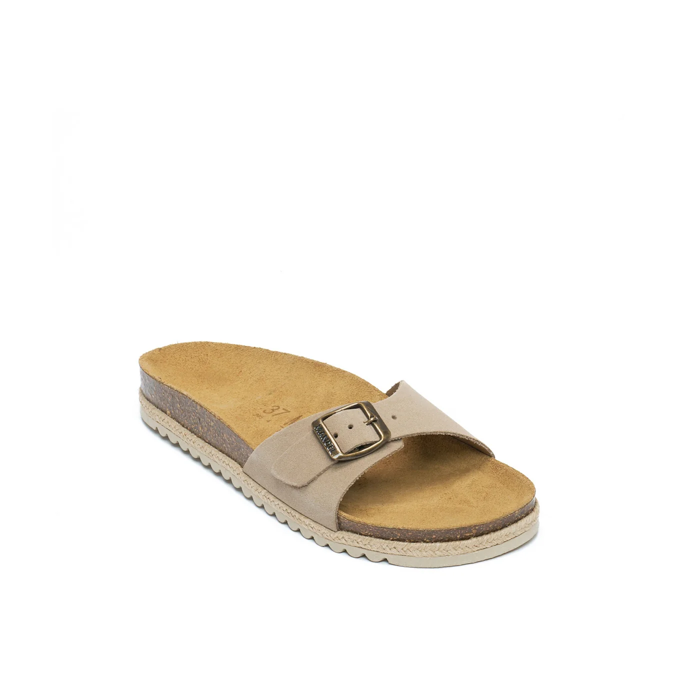 Sandales Agata Suede Taupe - Femme - Image 2