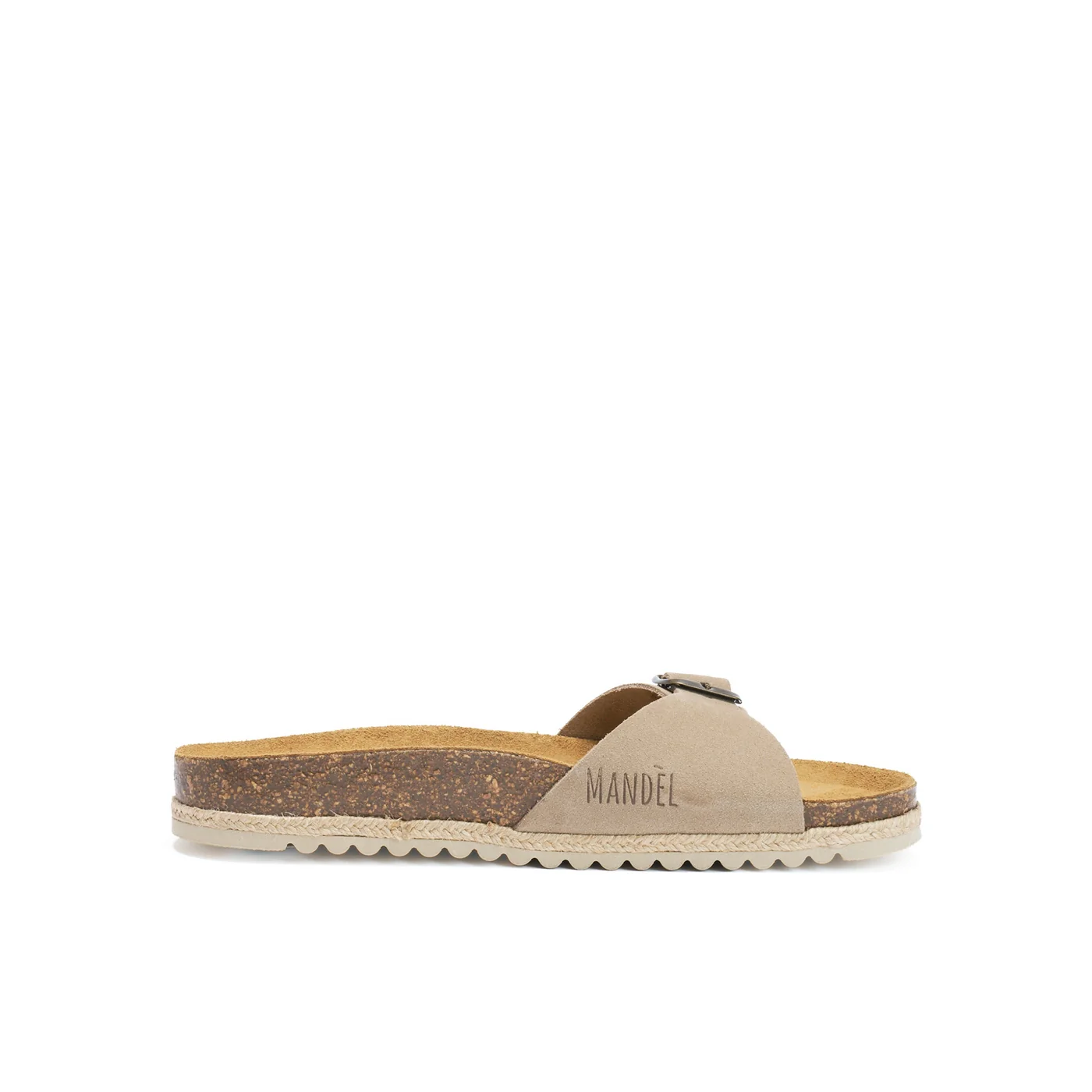 Sandales Agata Suede Taupe - Femme - Image 4