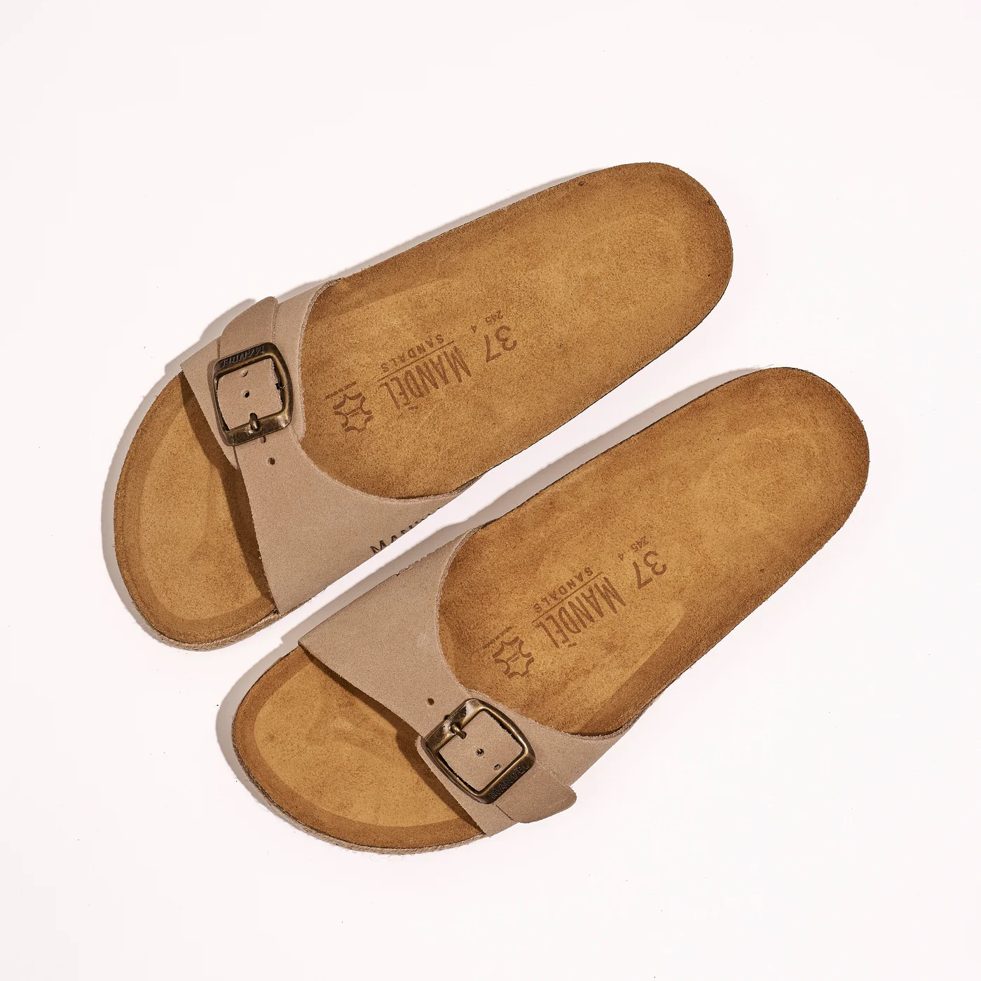 Sandales Agata Suede Taupe - Femme - Image 6