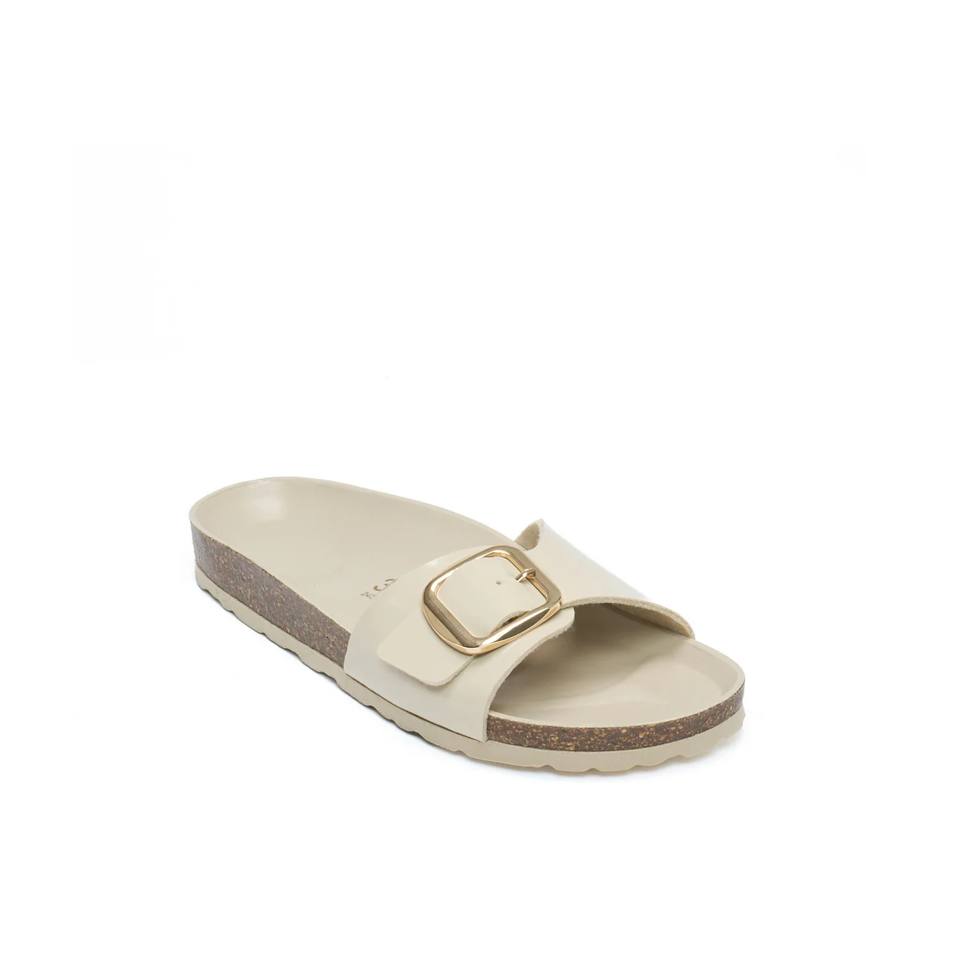 Sandales Agata Big Buckle Beige - Femme - Image 2