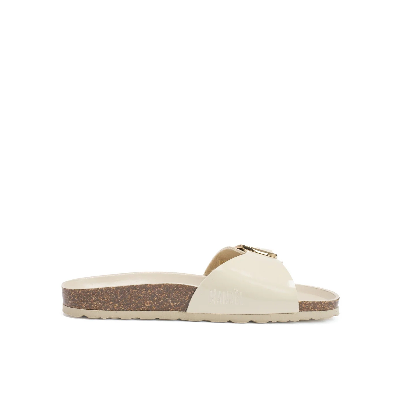 Sandales Agata Big Buckle Beige - Femme - Image 4