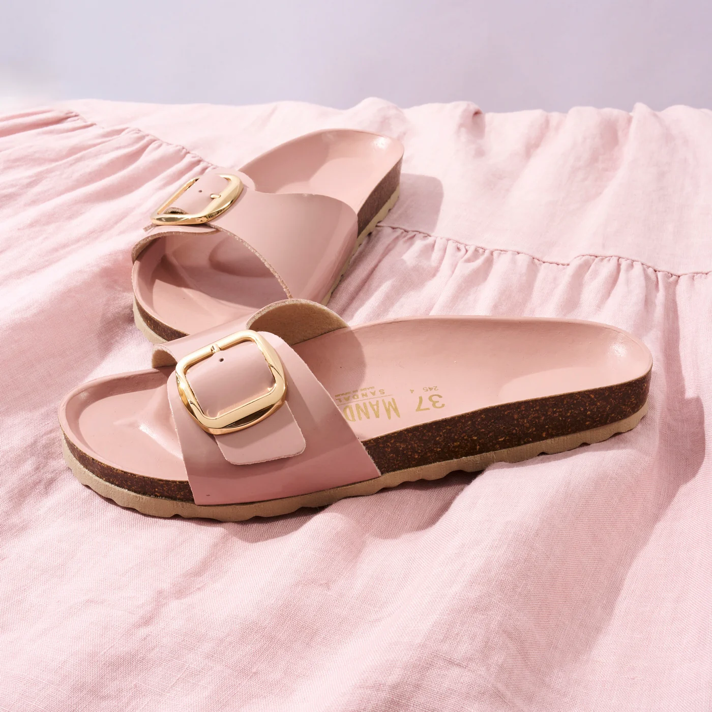 Sandales Agata Big Buckle Antic Rose - Femme - Image 6