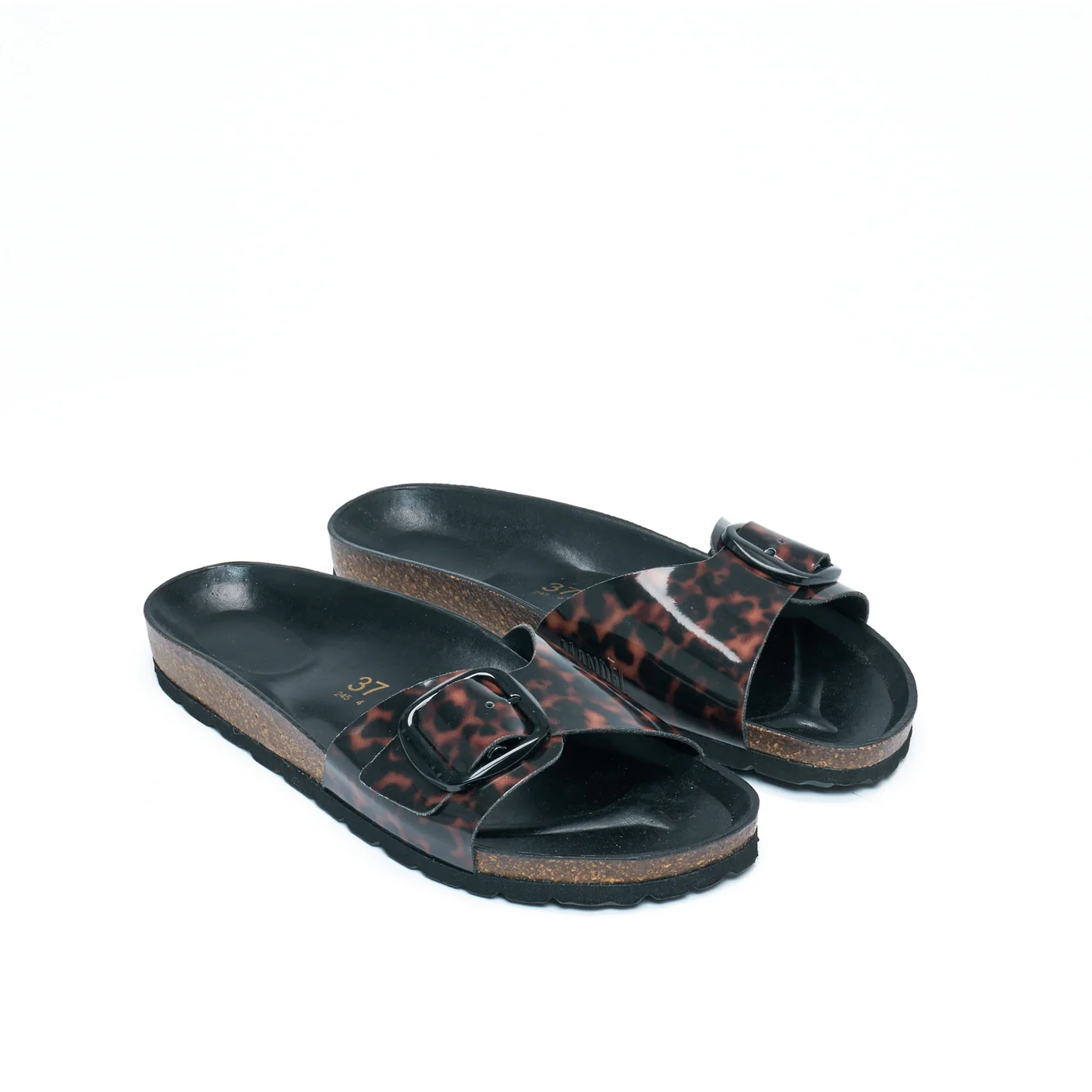 Sandales Agata Big Buckle Tortoiseshell - Femme - Image 3